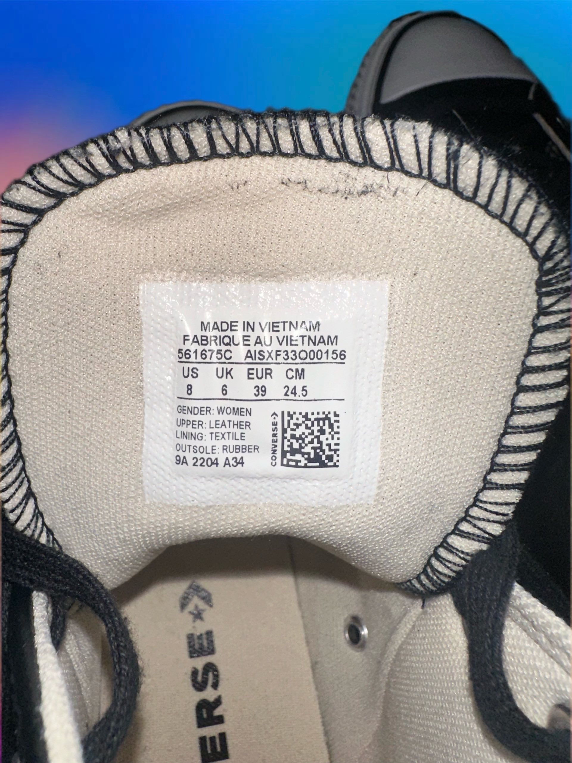 Kožne Starke Converse All Star Lift 3
