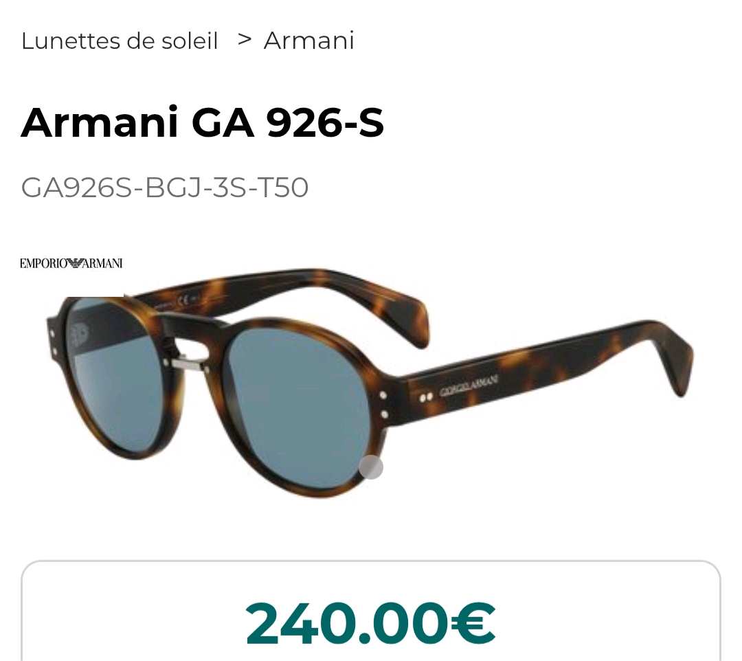 Giorgio Armani naočare za sunce 0