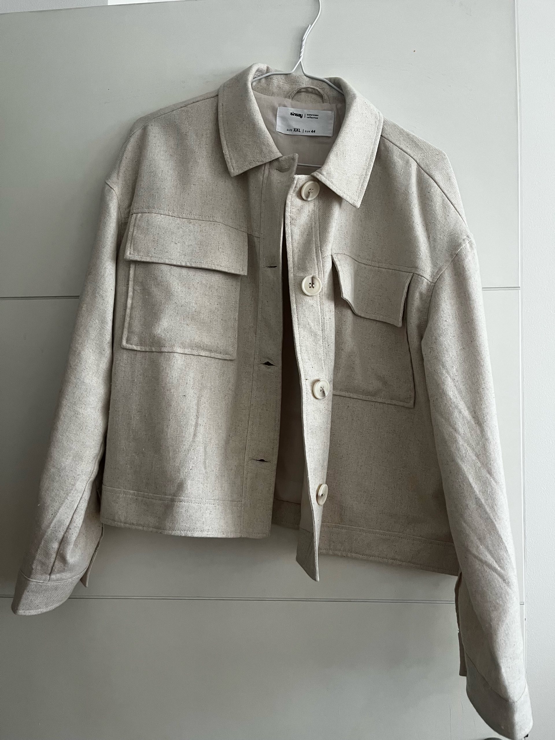 Linen blend jaknica 0