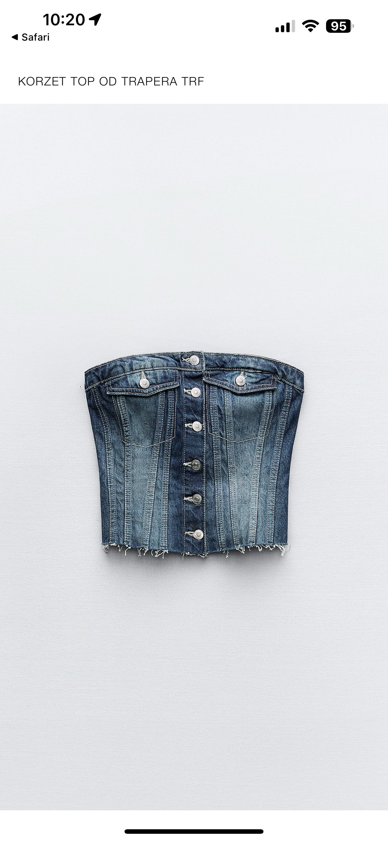 Korzet top Zara 0