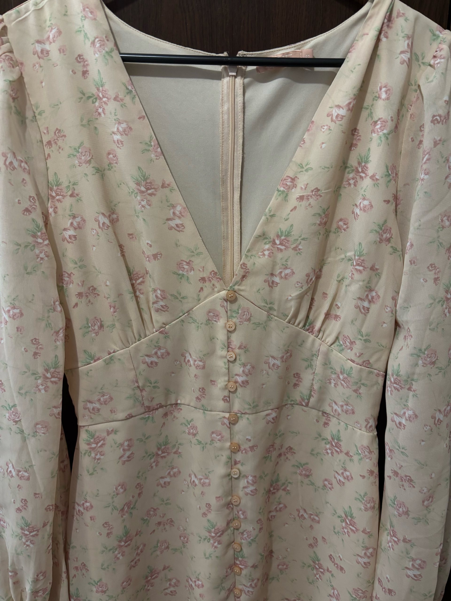 Cvjetna midi haljina 1