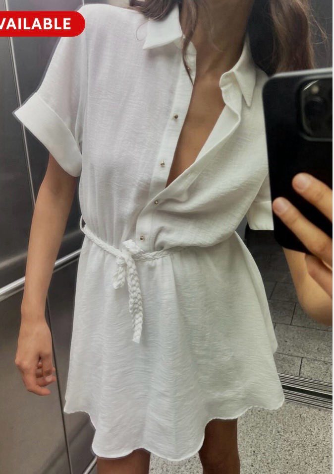Zara bijela haljina 2