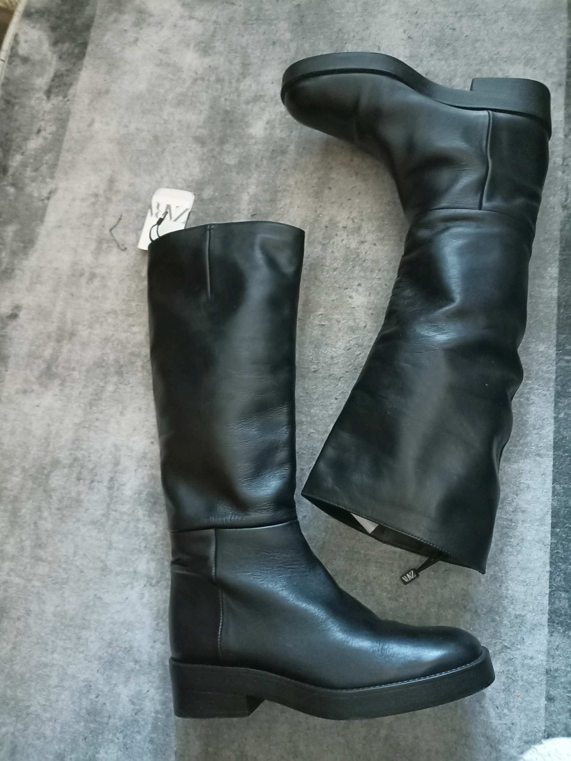 Zara cizme Nove prava koza br39 1