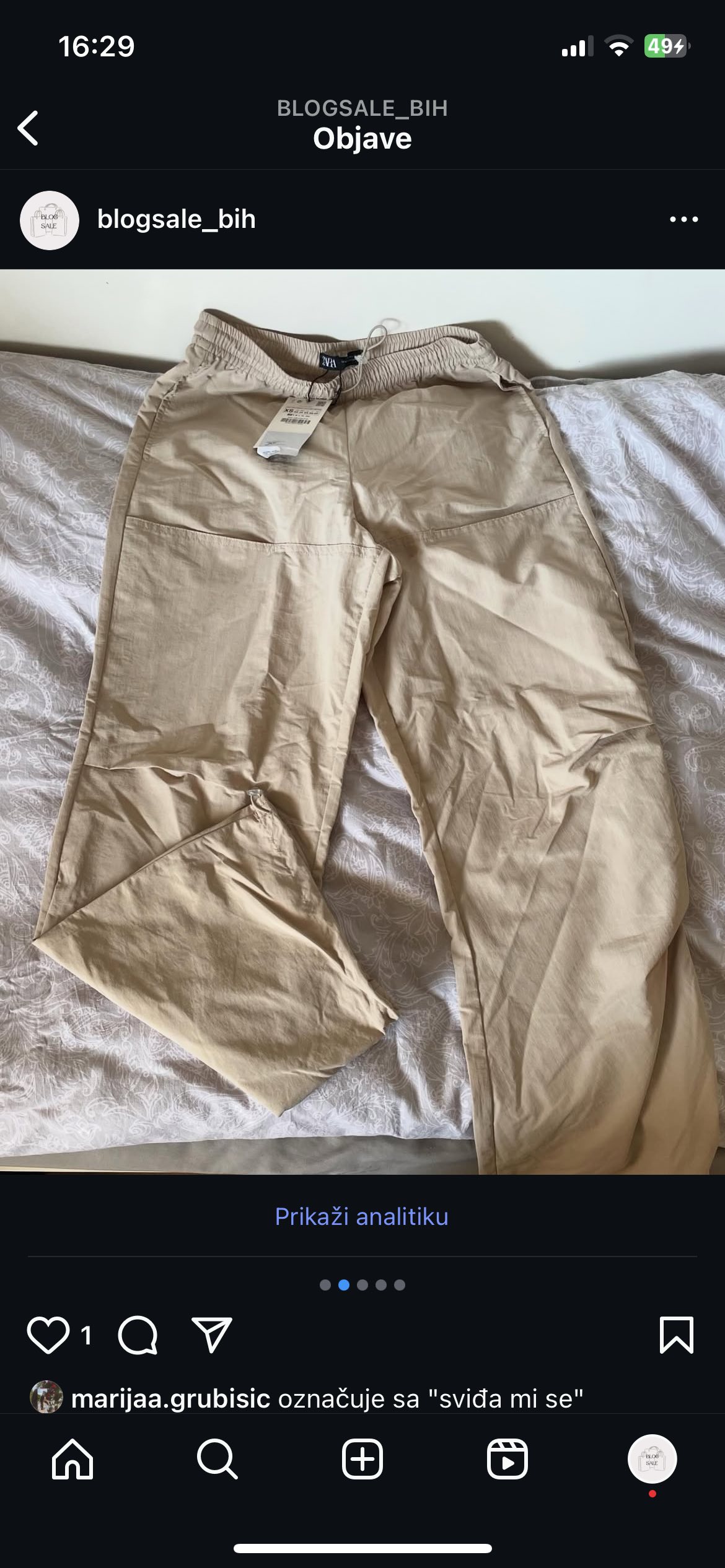 Zara hlace 1