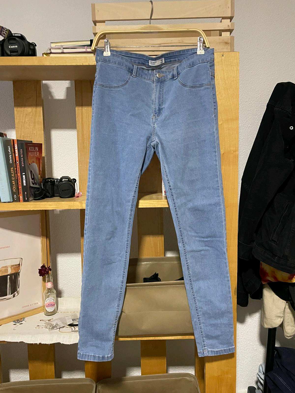 Skinny jeans-mid waist 0