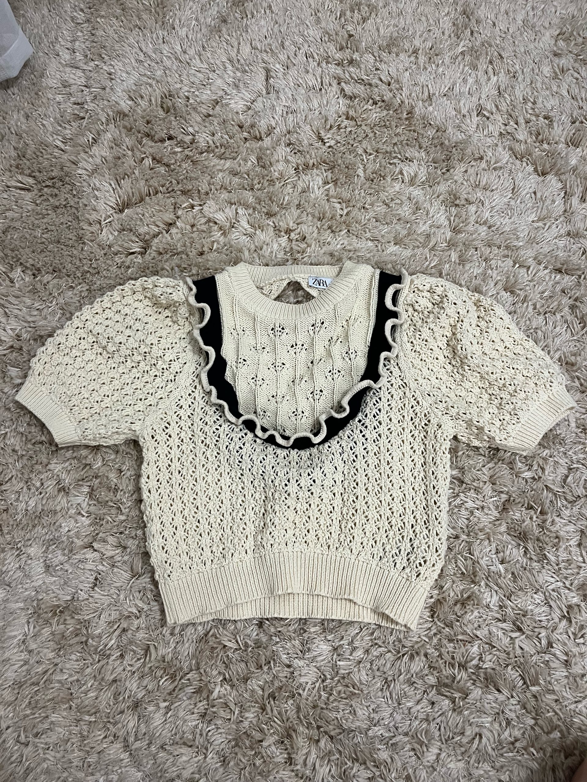 Zara pleteni top 1