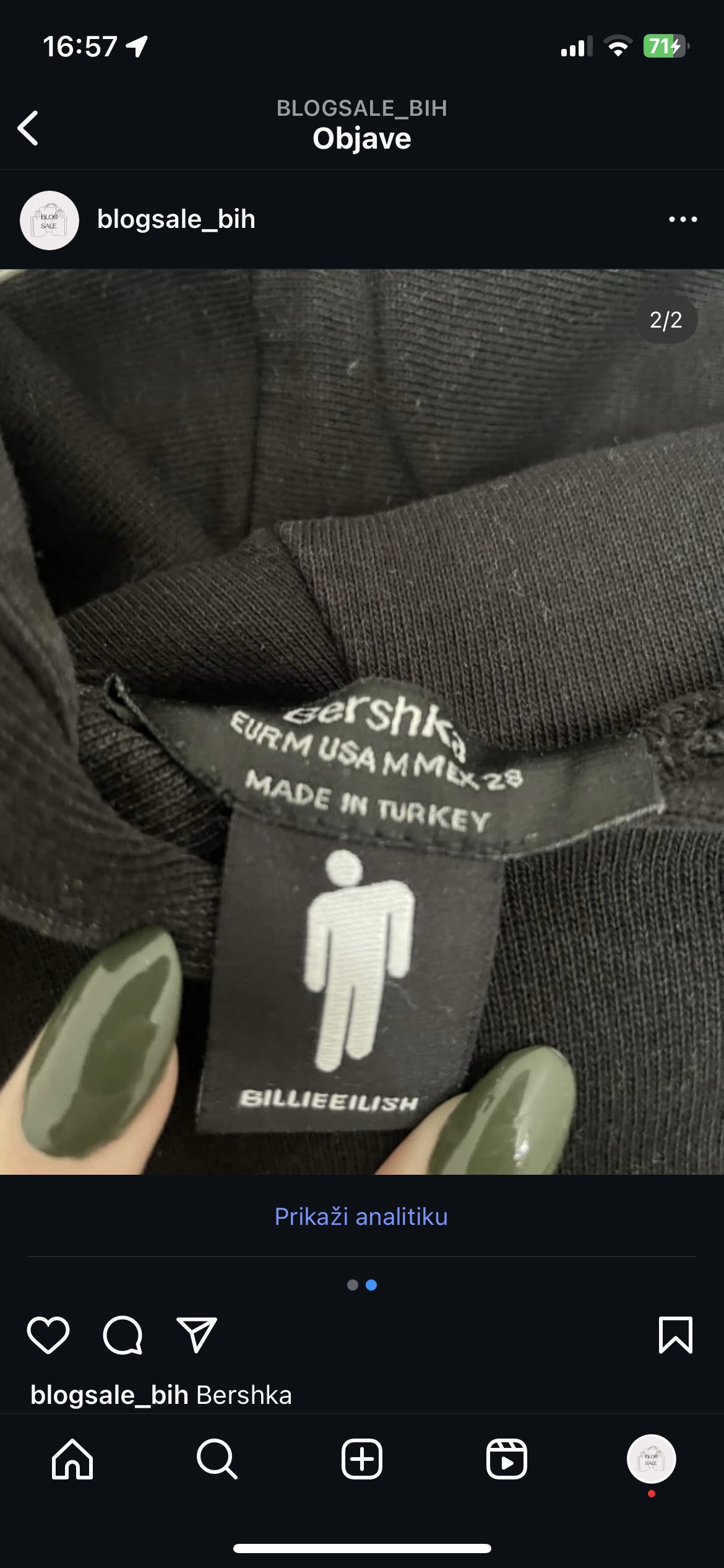 Bershka duks ženski 1