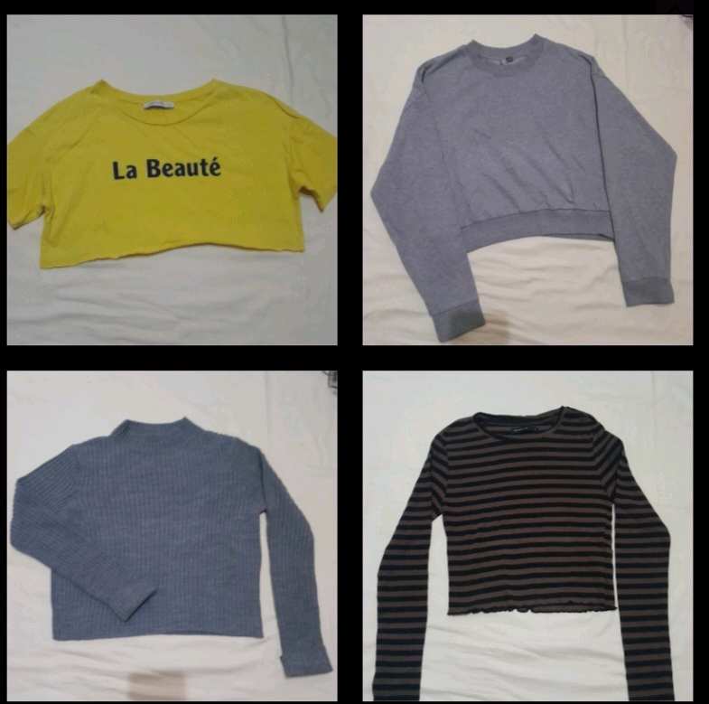 Paket crop top majica 4
