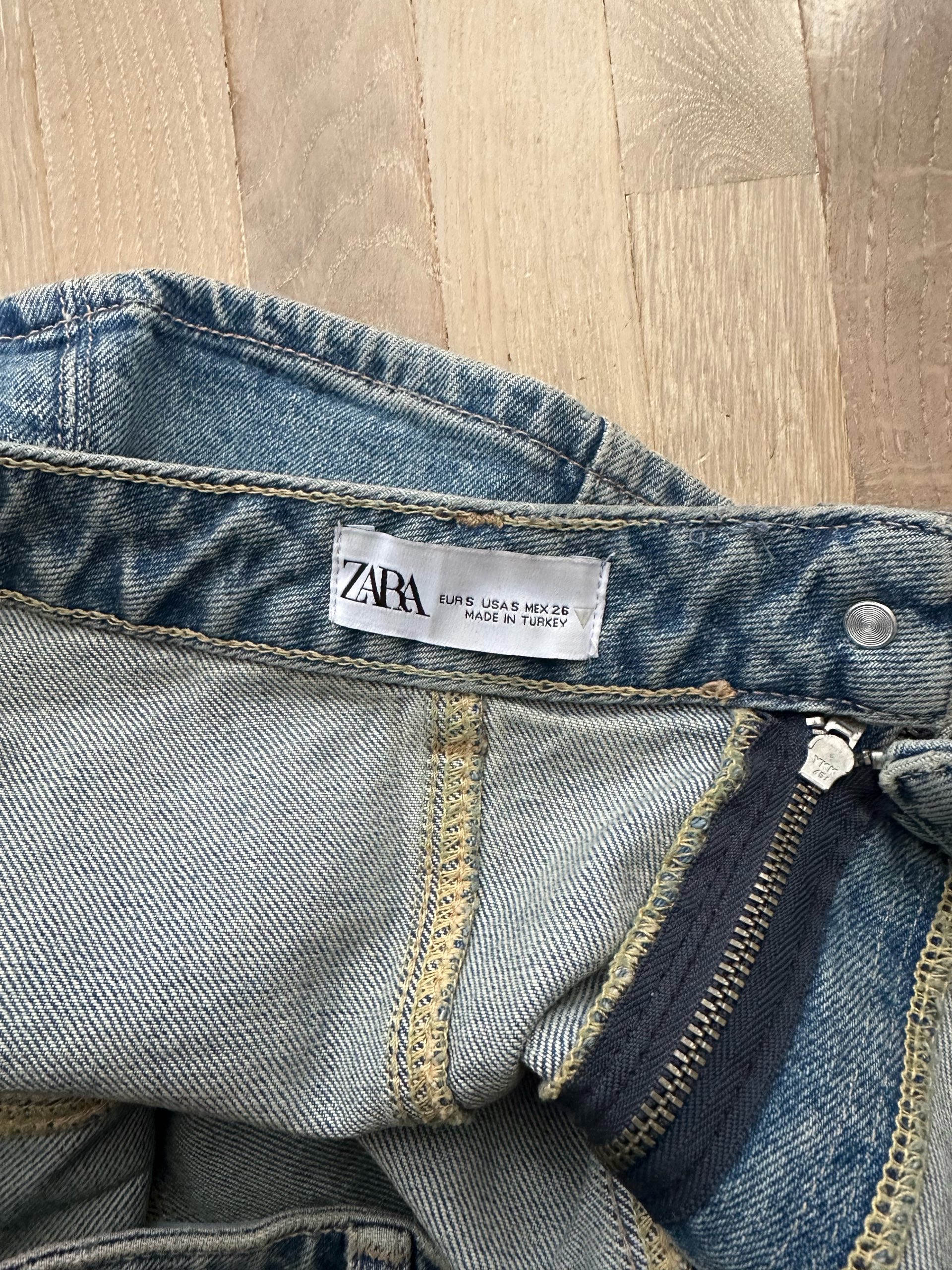 Zara denim top S 2