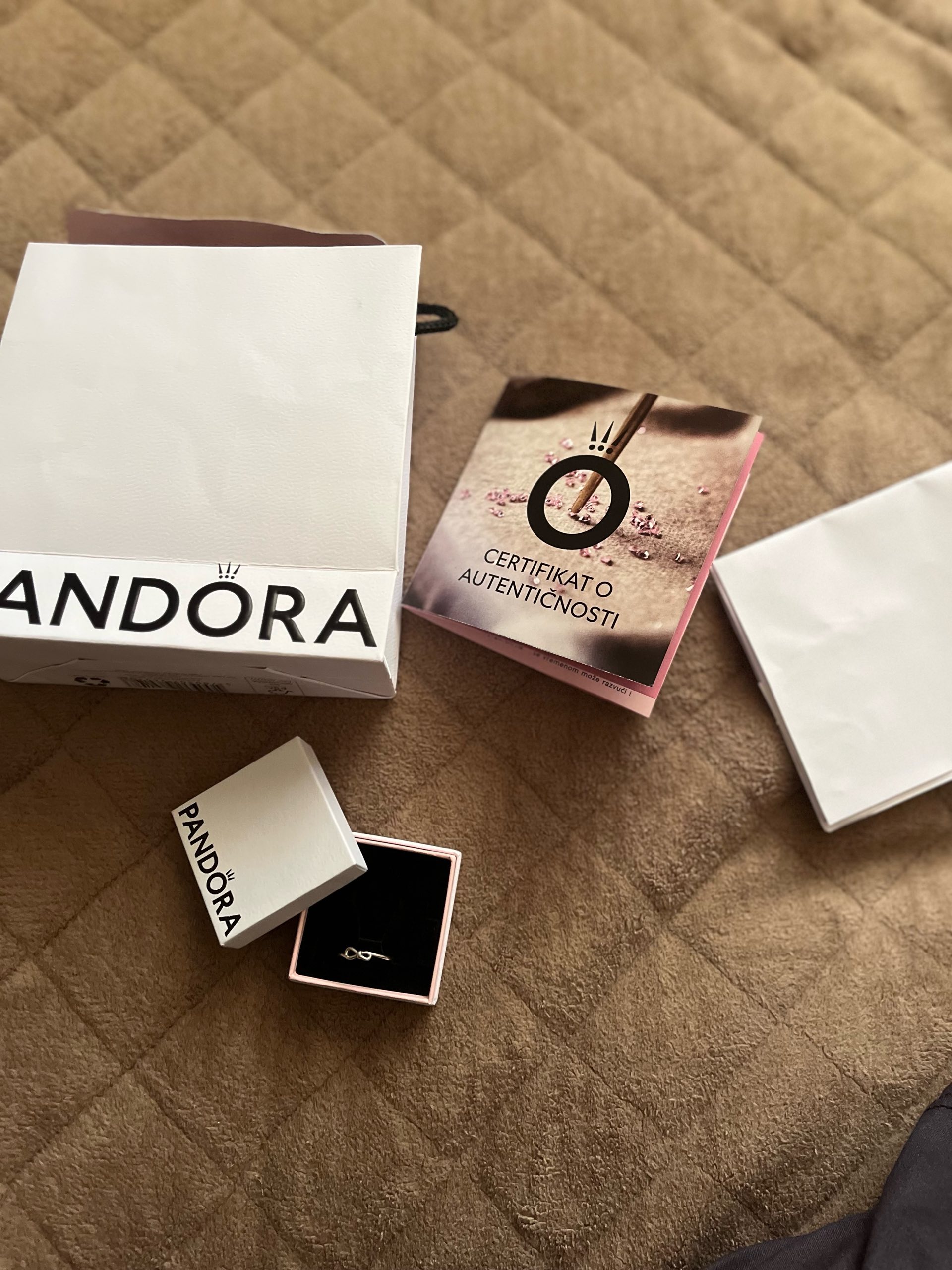 PANDORA orig prsten 0