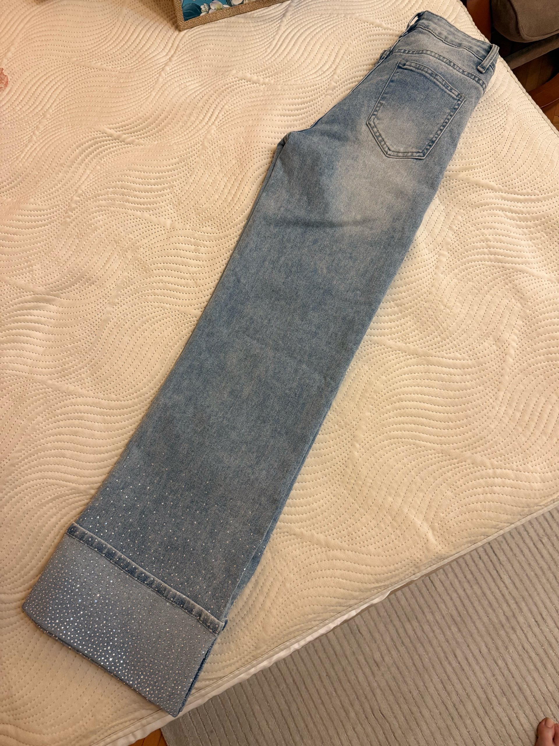 Farmerke / Jeans sa šljokicama 4