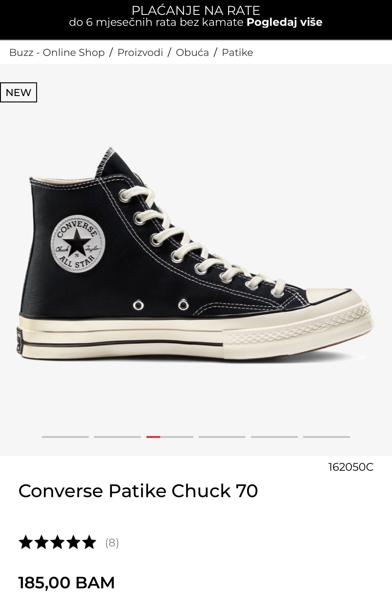 Starke Converse All Star Chuck 70 4