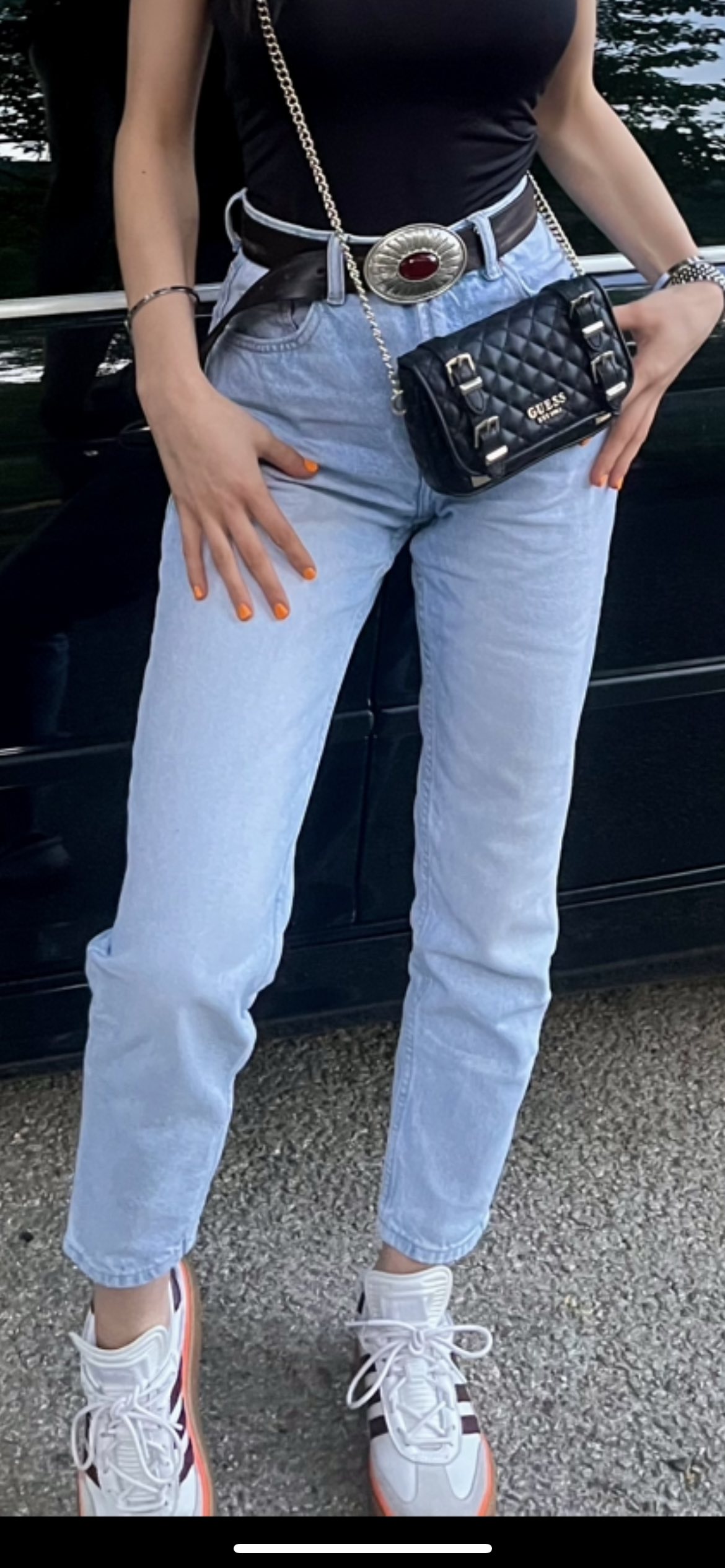 Farmerke ZARA mom fit 0