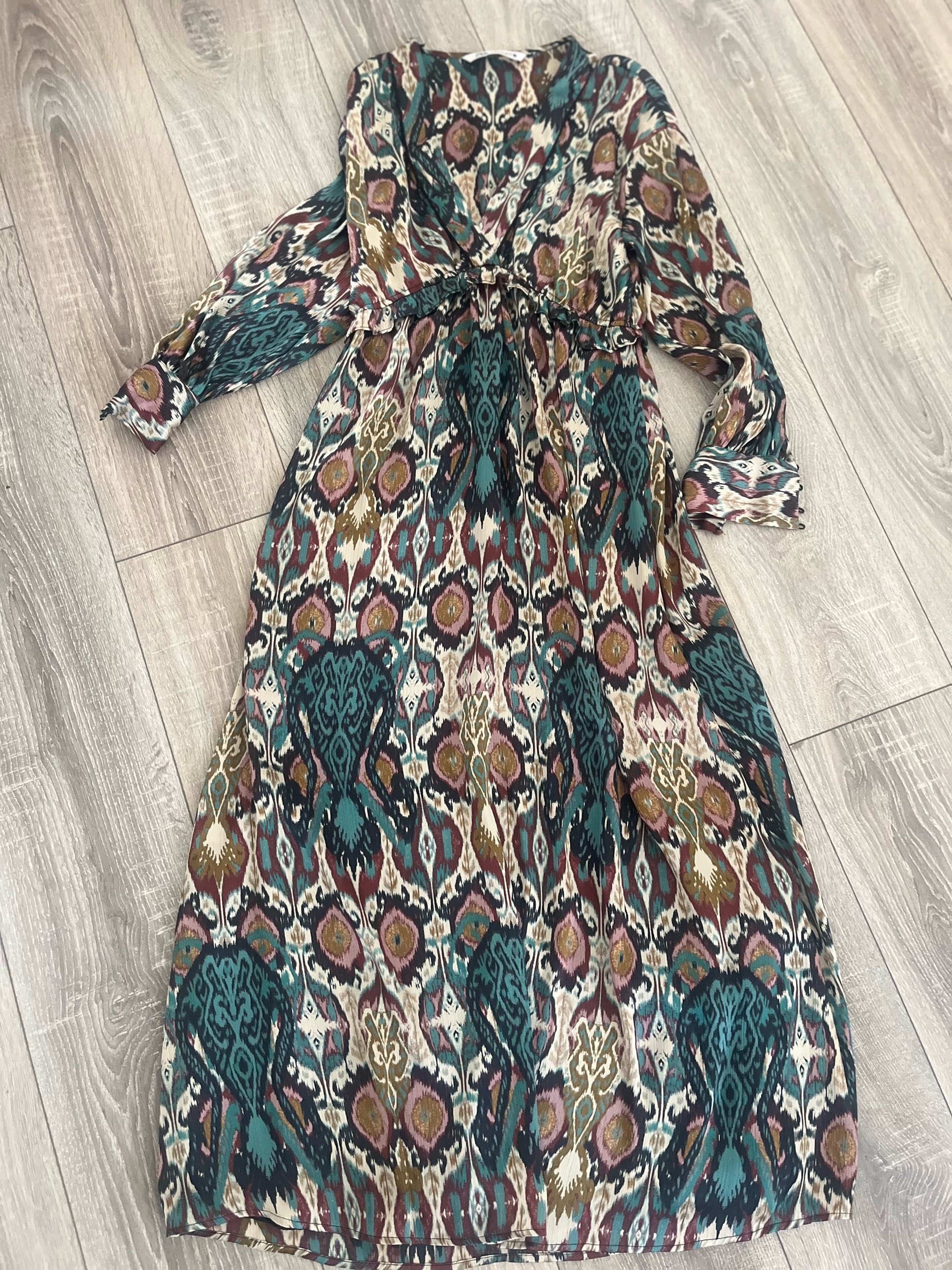 Zara sarena midi haljina 0