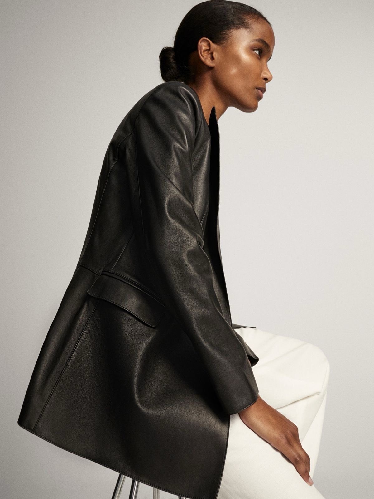 Kožni sako Massimo Dutti 1