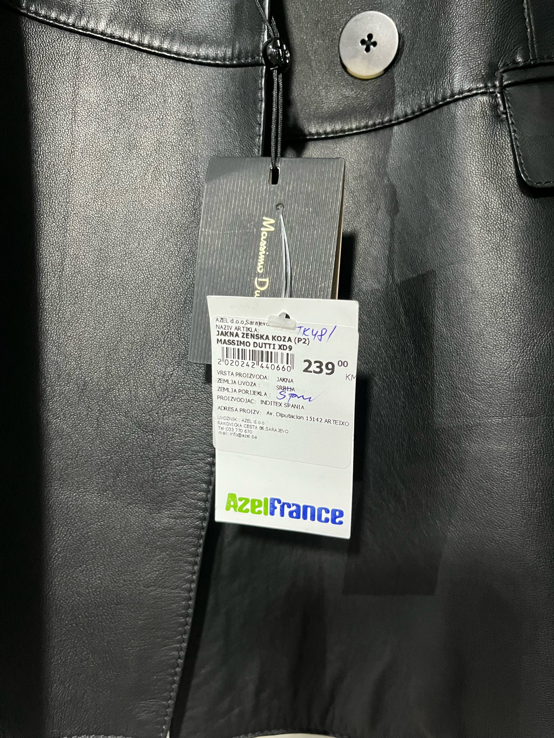 Kožni sako Massimo Dutti 3