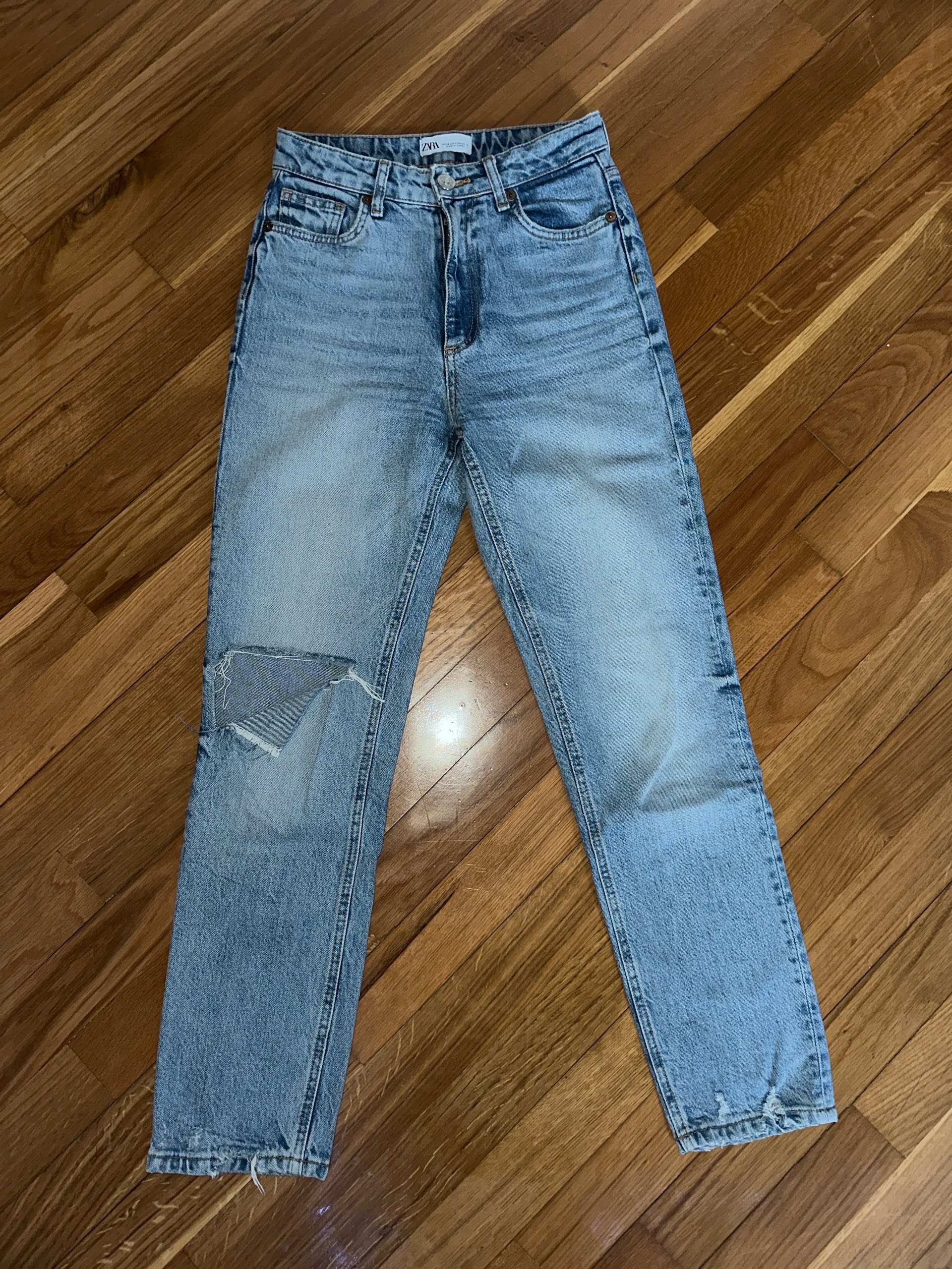 zara jeans 0
