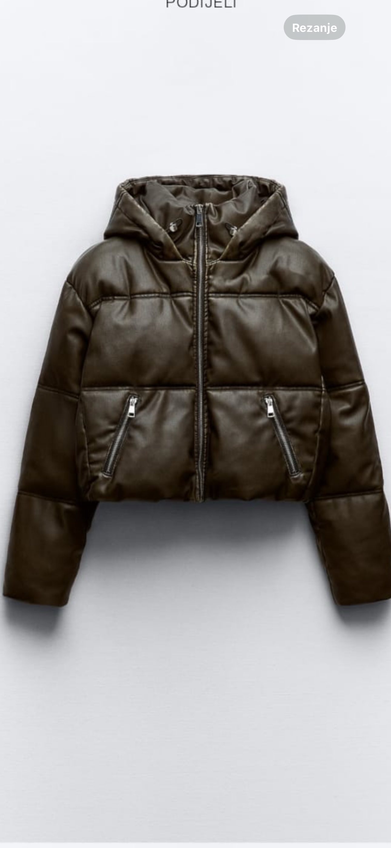 Zara anorak kratka jakna 0