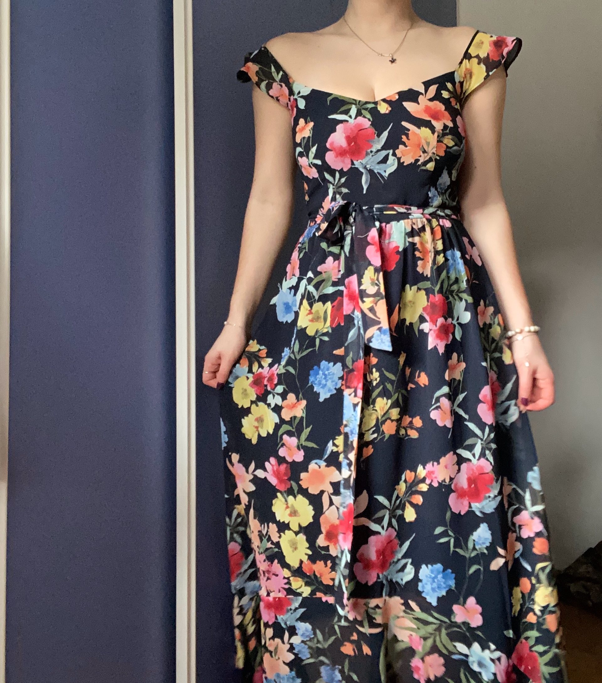 Esprit flower haljina 0