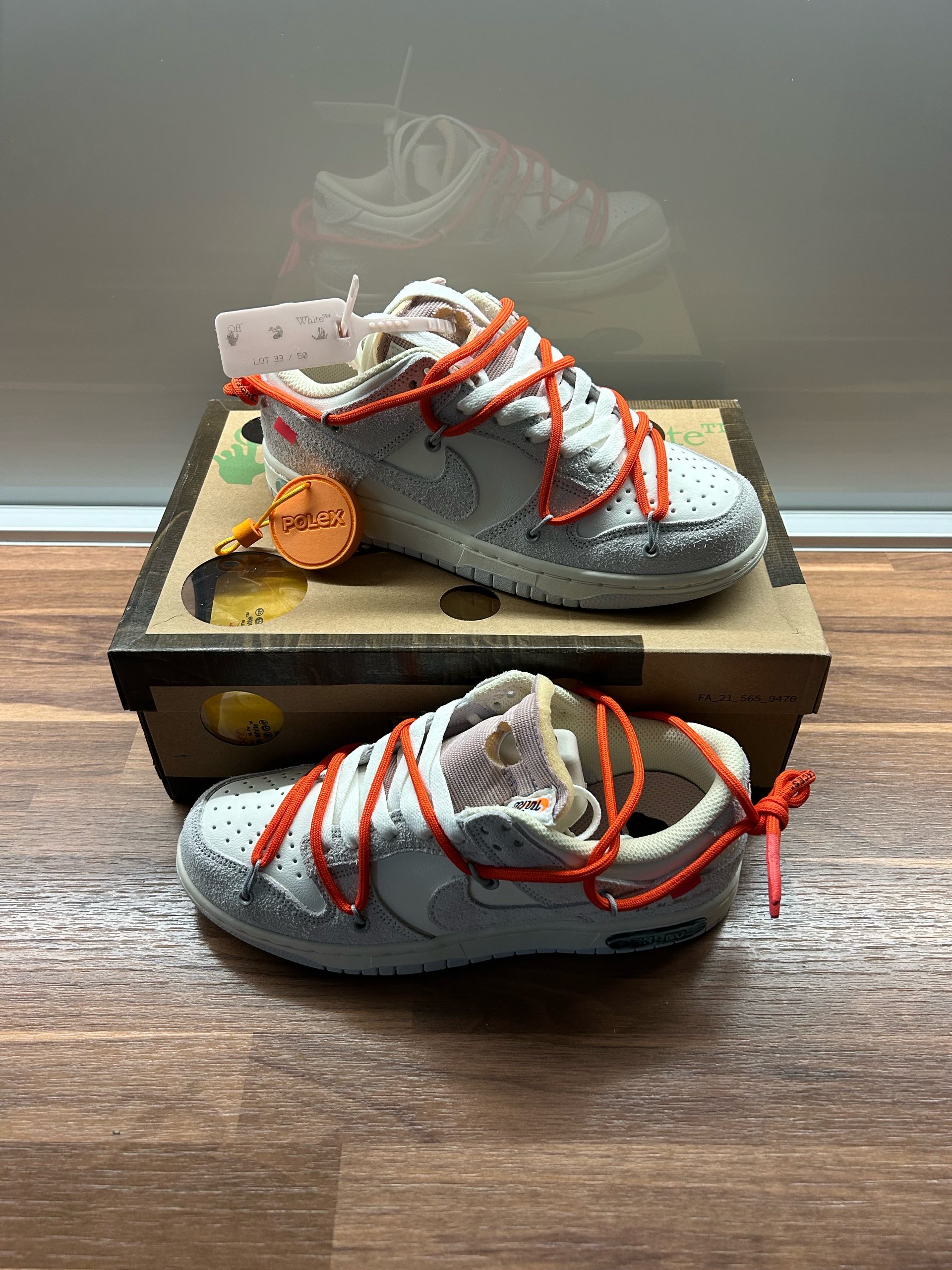 Nike Off White Dunk 45 Tene Patike 0