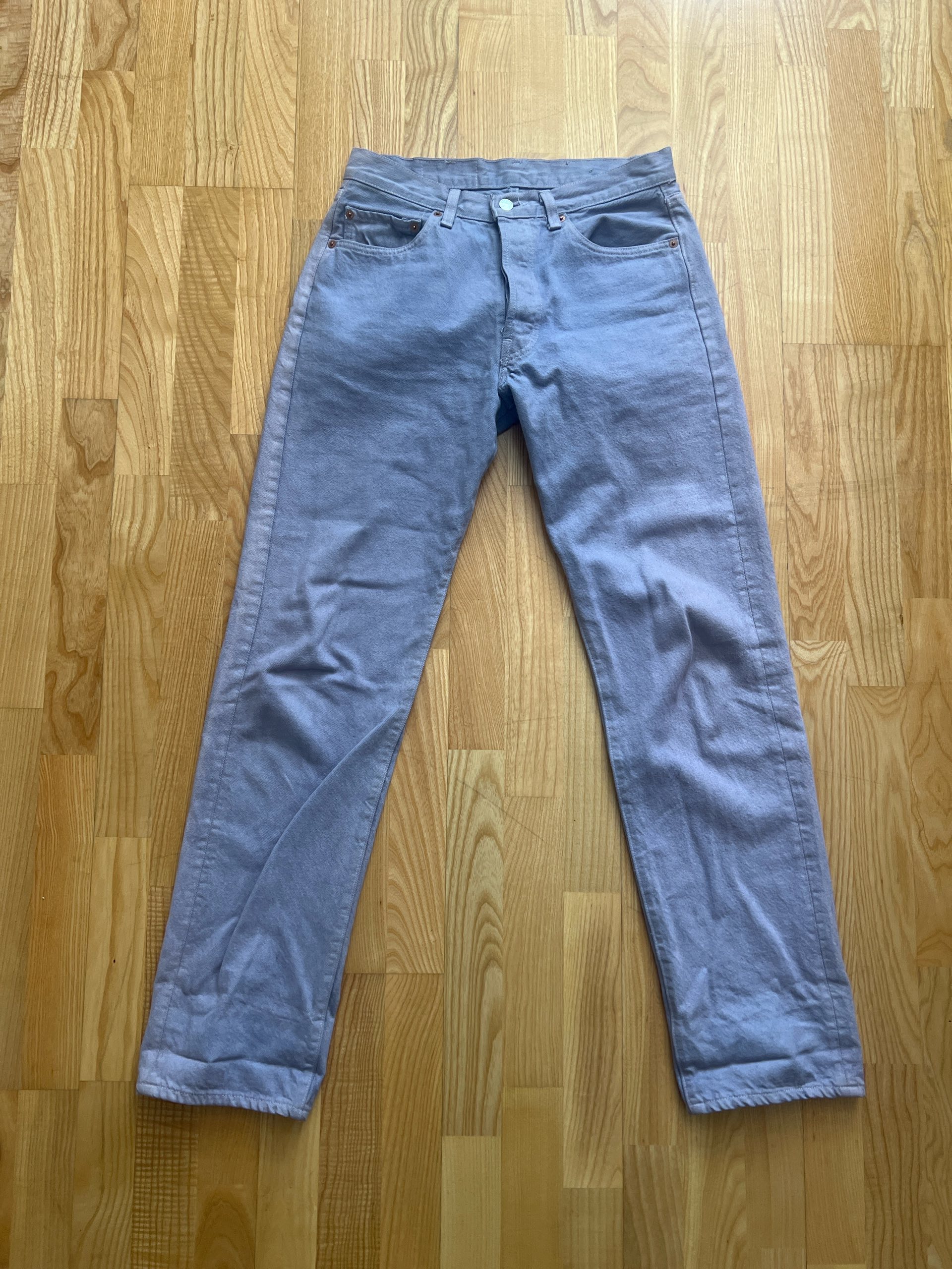 Ljubičaste Levis high waist jeans 1