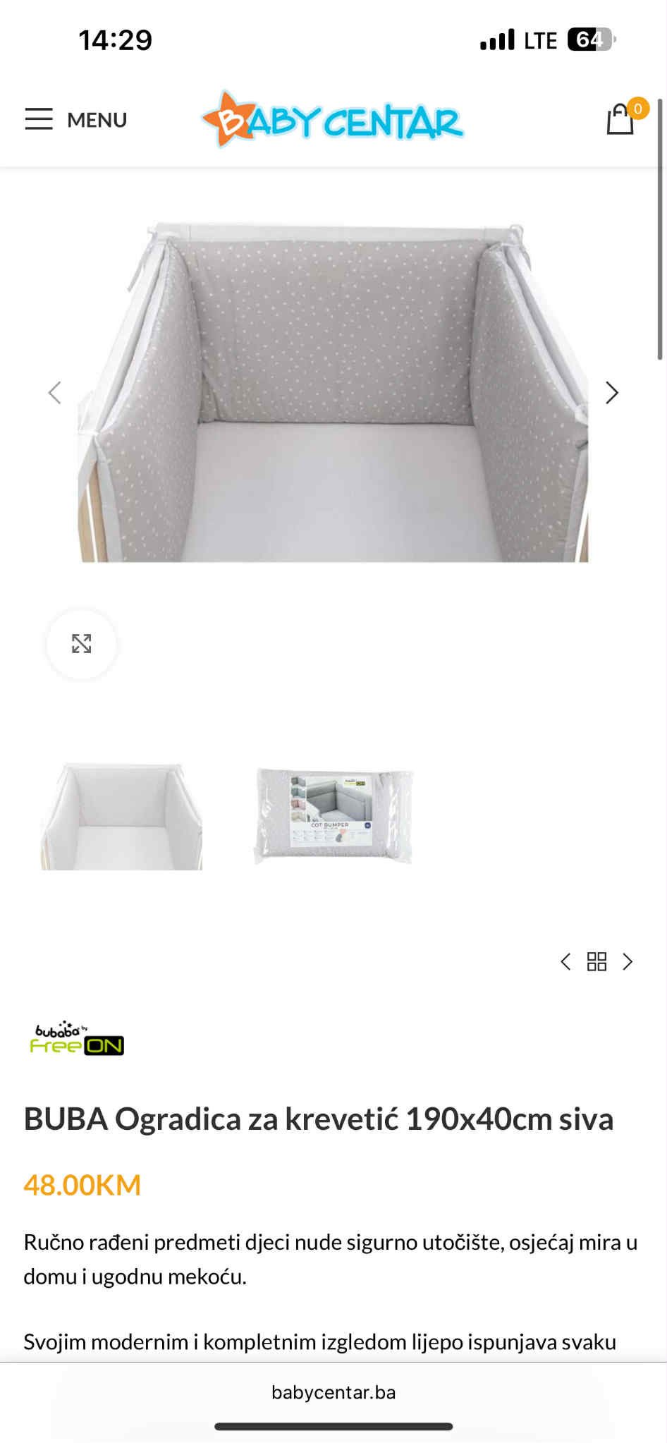 Bambino krevetic sa full opremom 4