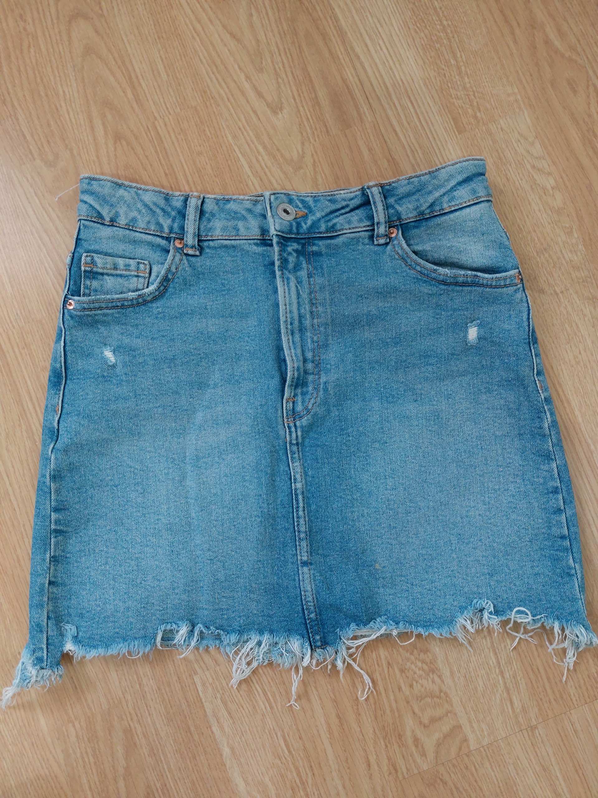 Denim suknja Bershka 0