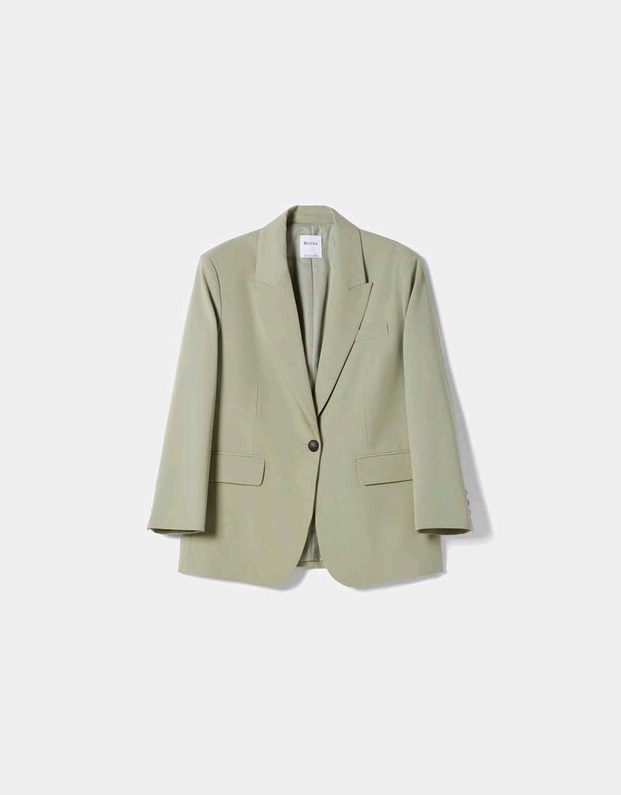 Bershka oversized blazer 0