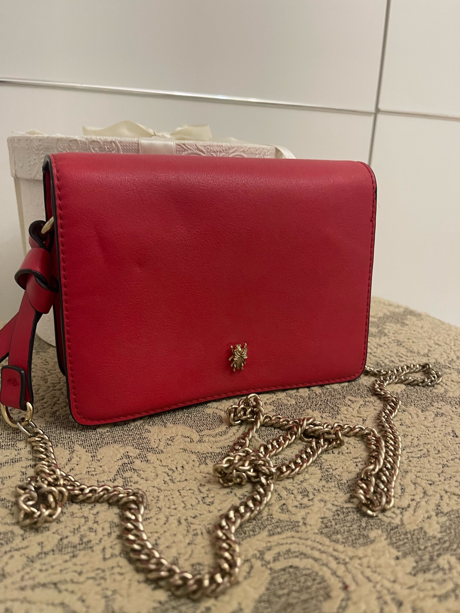 Crvena torba Zara 0