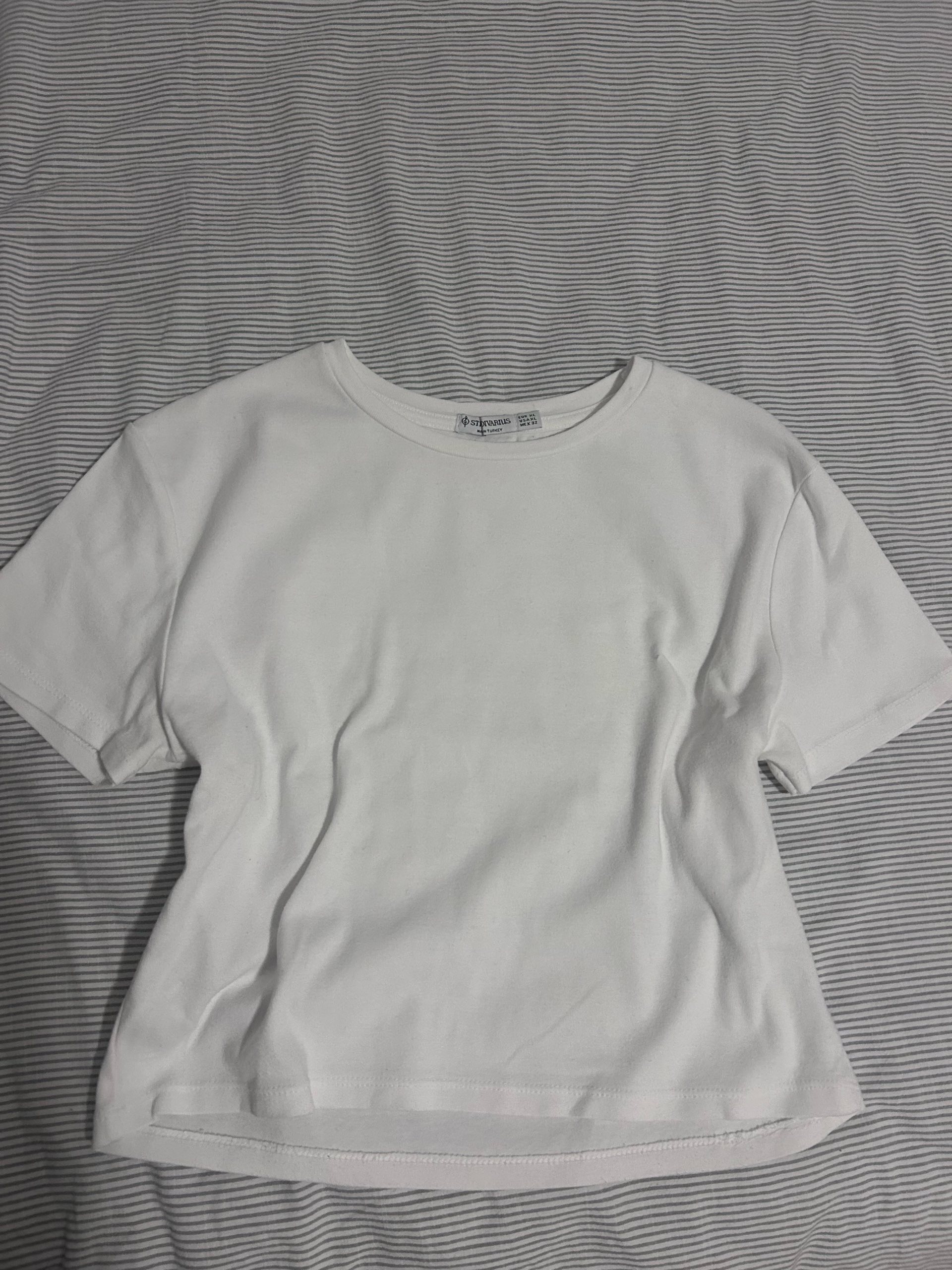 Bijeli Crop top 0
