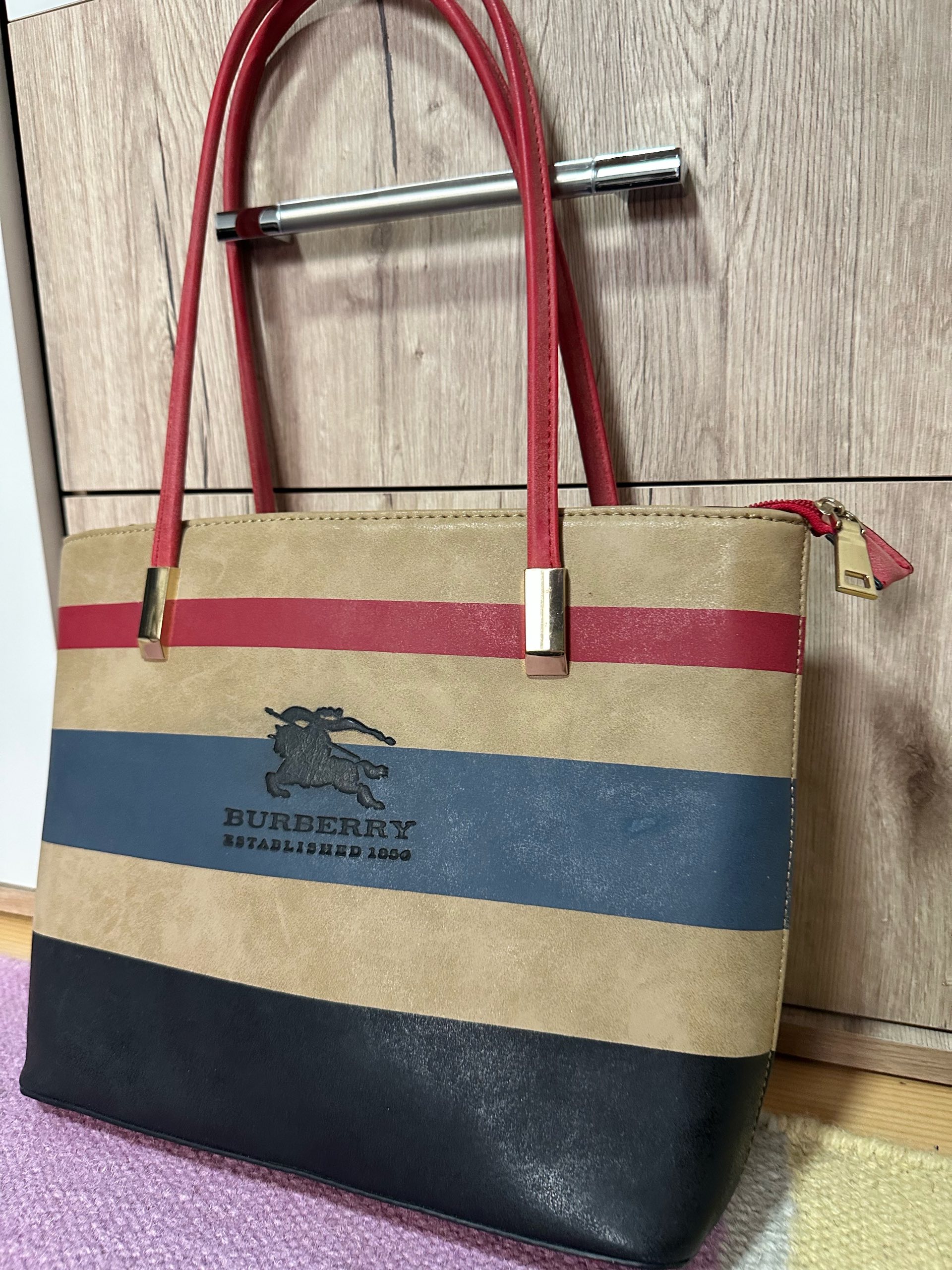 Torba od eko kože - Burberry 2