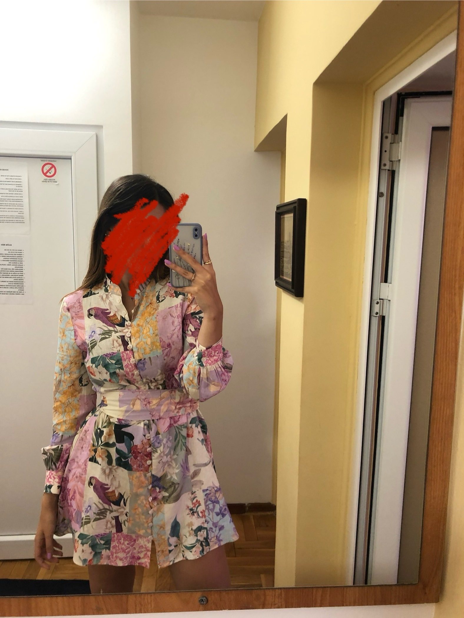 Cvijetna haljina Zara 0