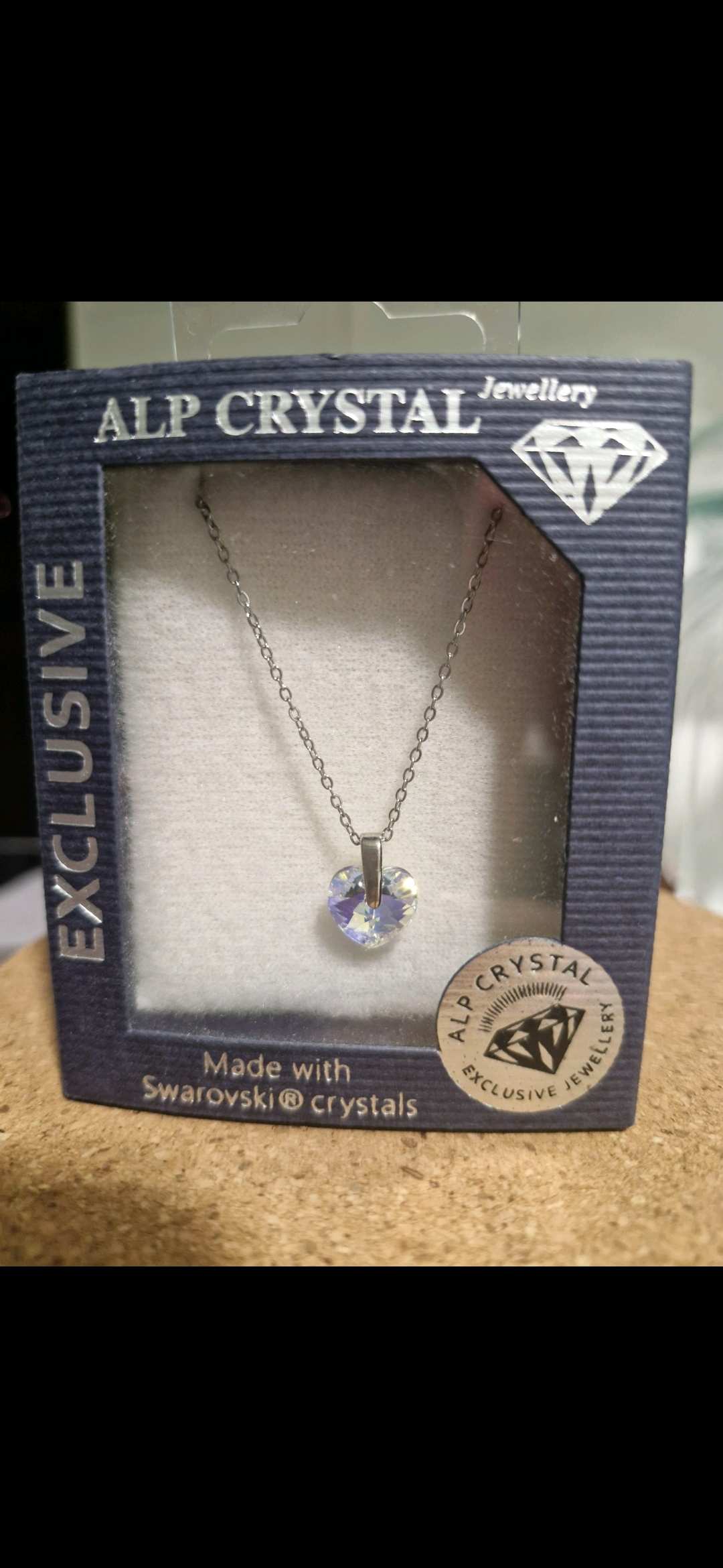 Ogrlica Swarovski Srce 0