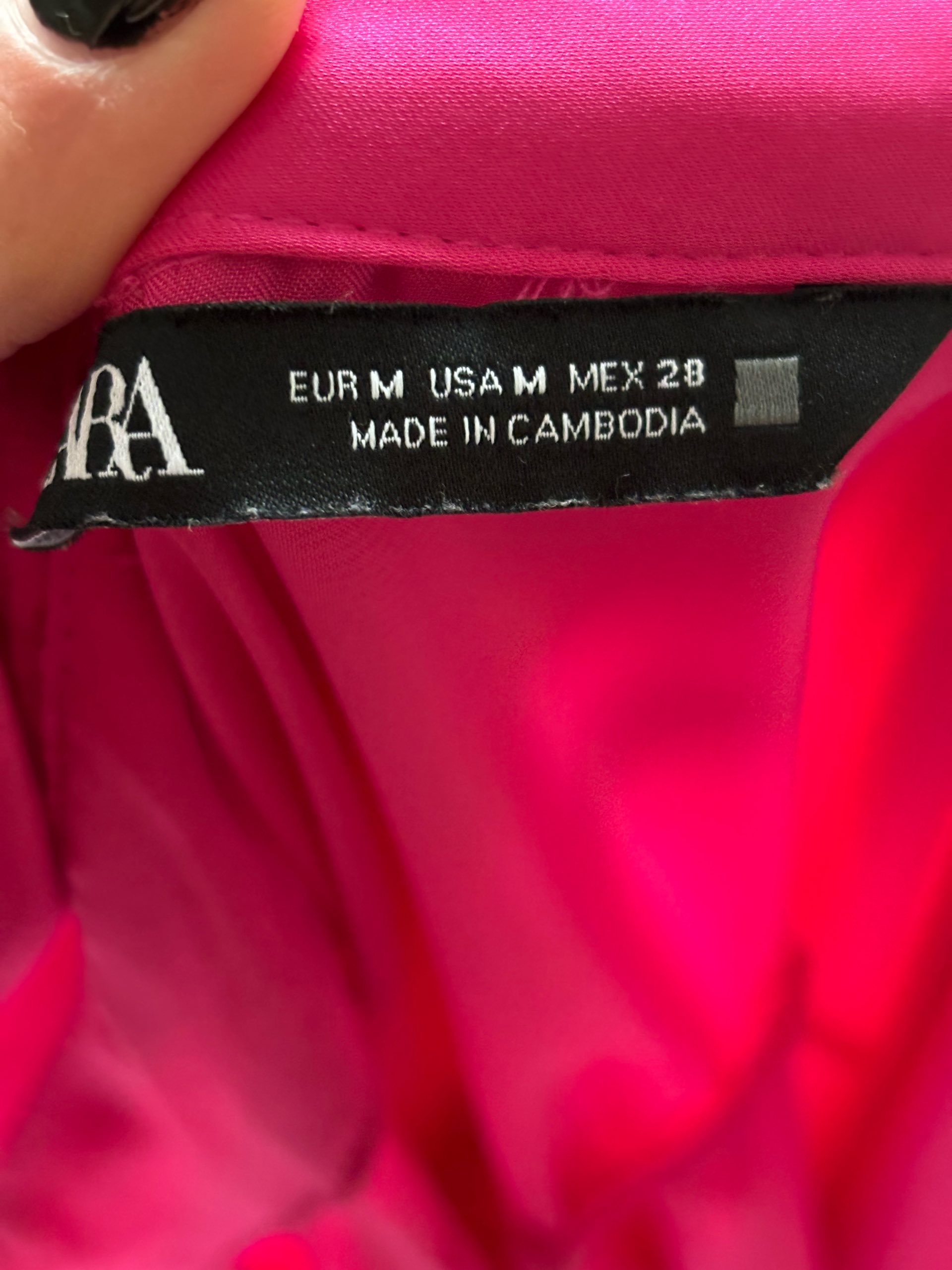 Roza Glamur kosulja iz Zare 2