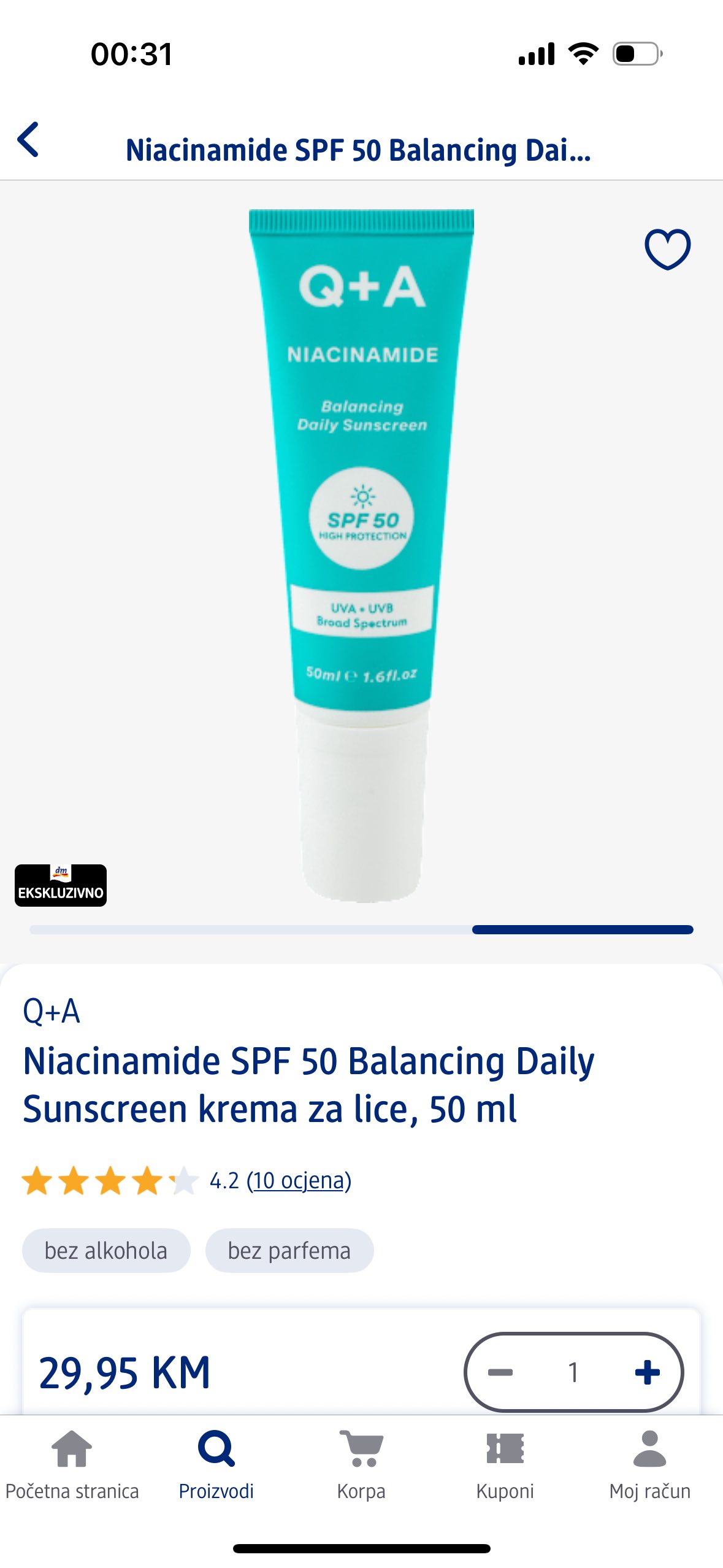 QA SPF 1