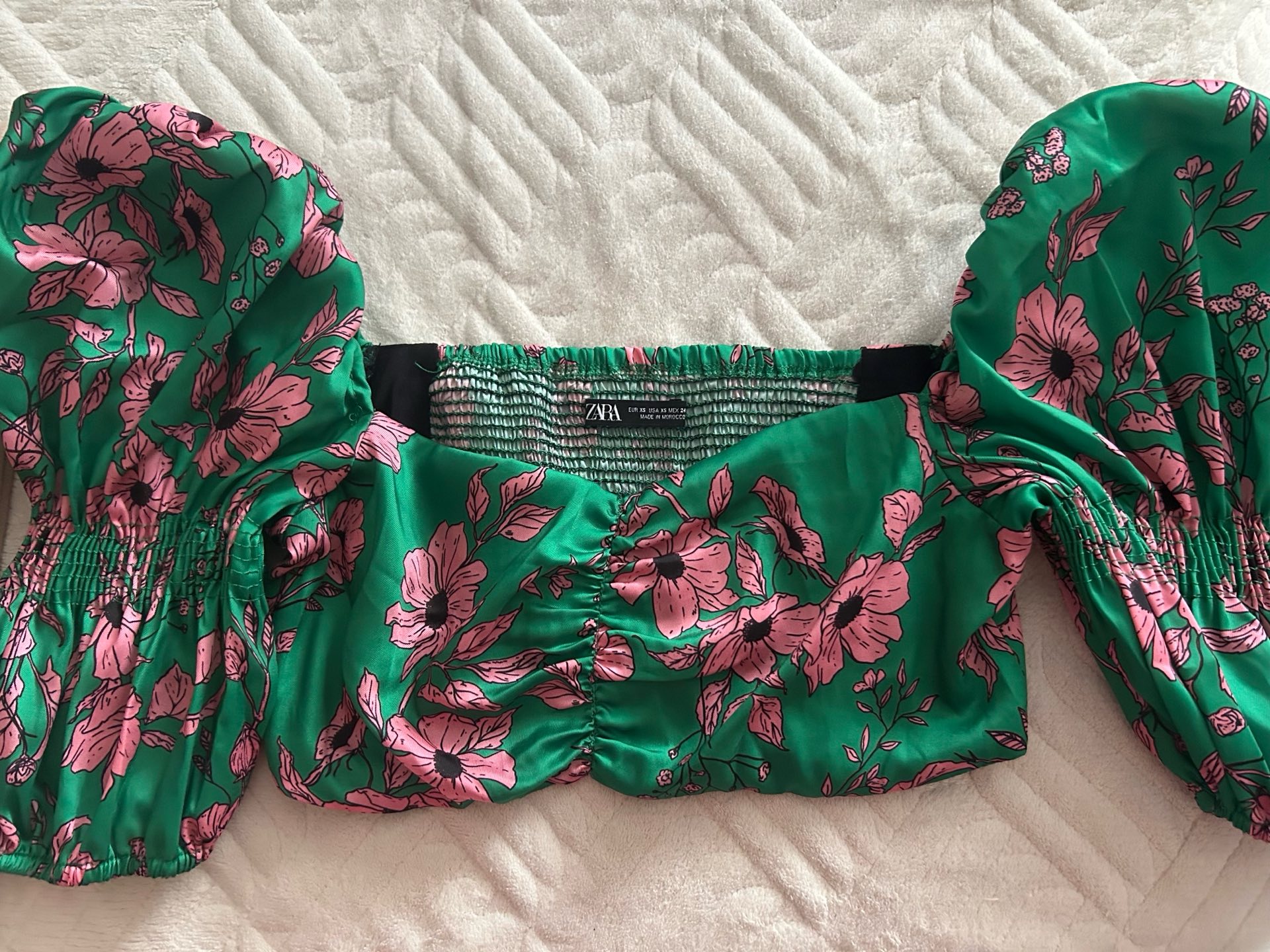 Zara crop top 0