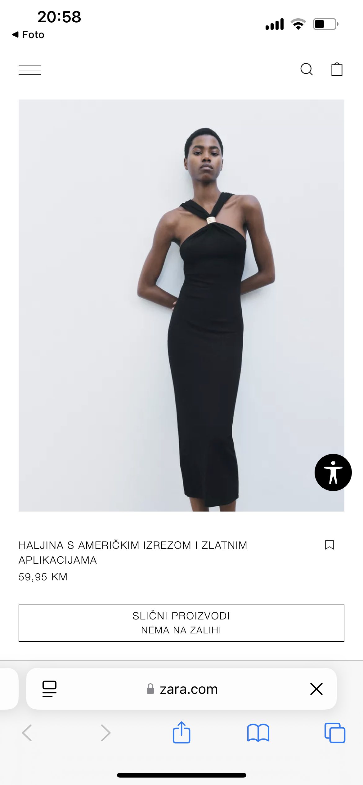 Zara haljina 0