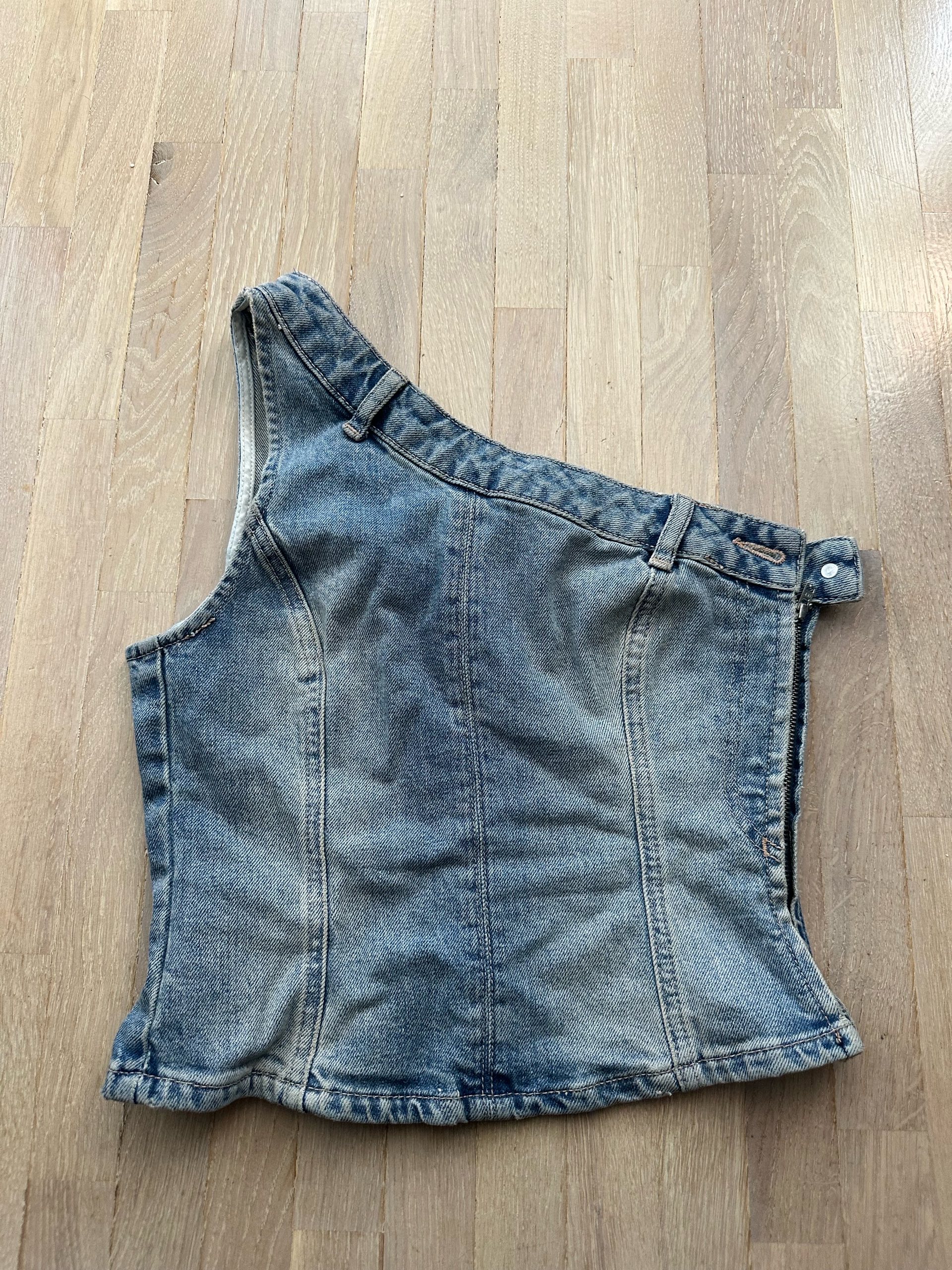 Zara denim top S 0