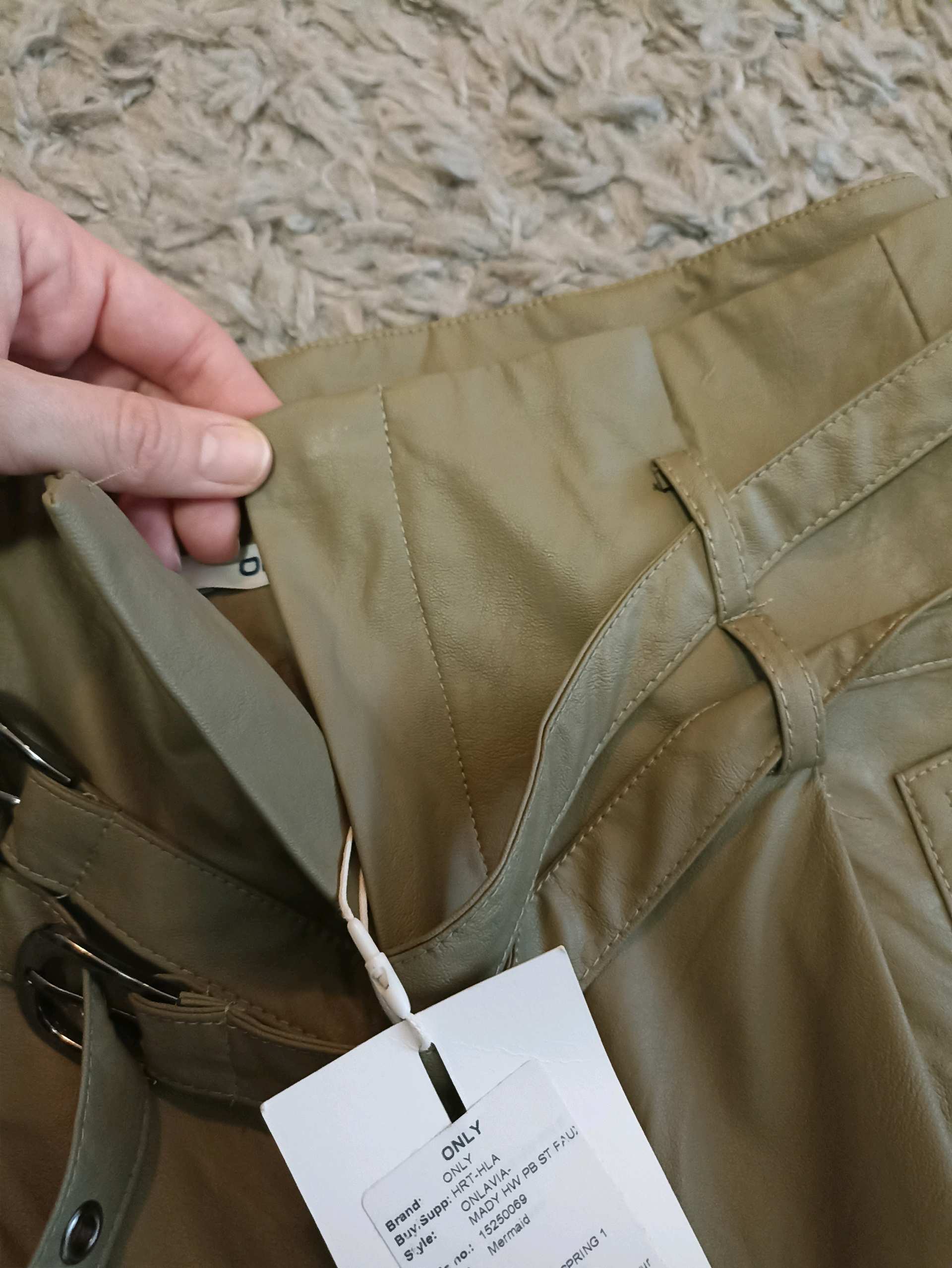 Pantalone imitacija koze Only M 4
