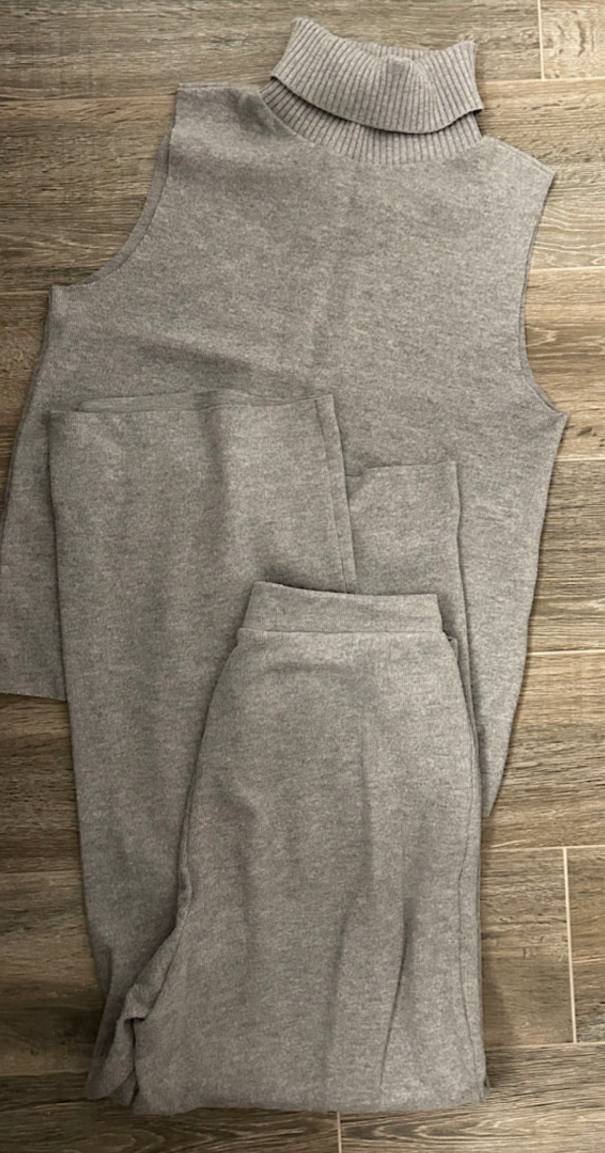 Zara sivi končani komplet 1