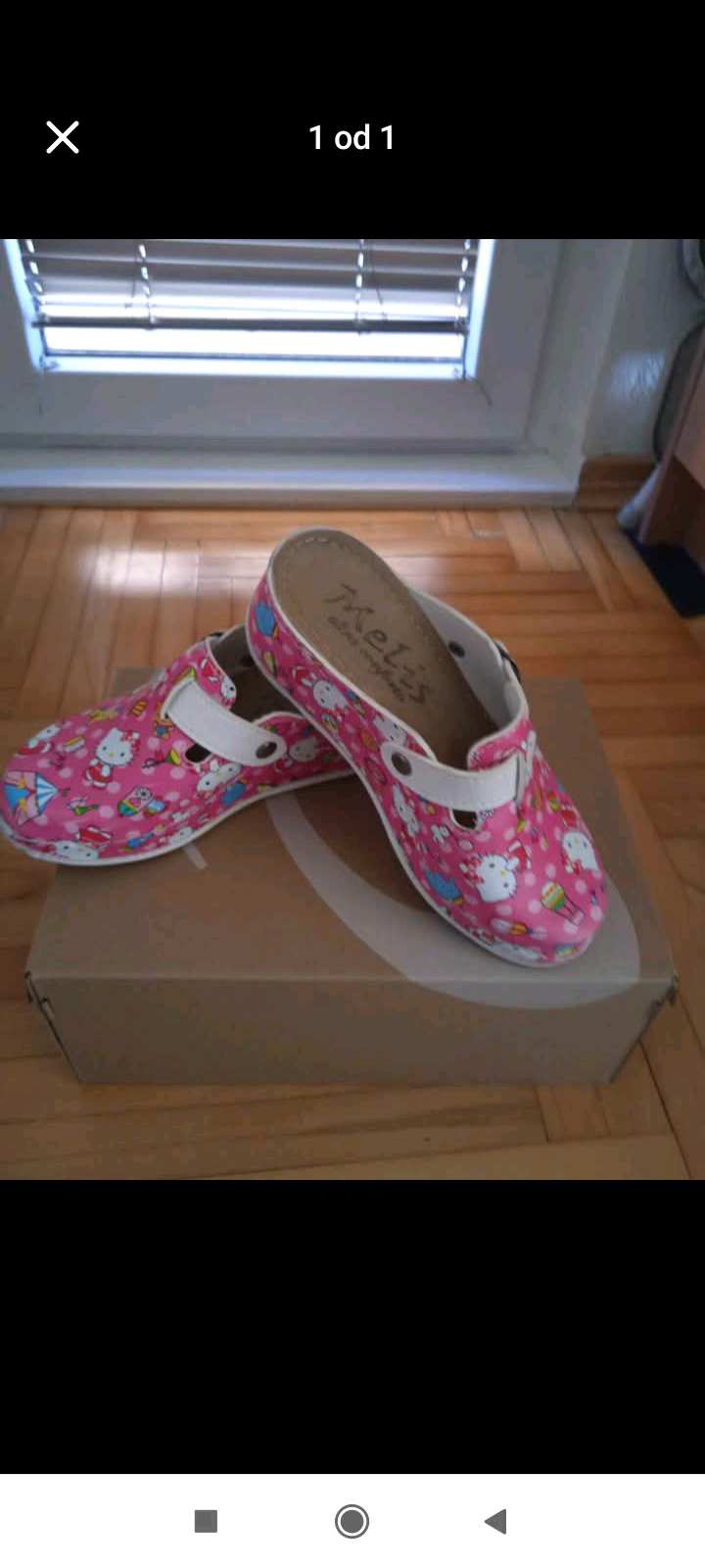 Ženske klompe Hello Kitty 0