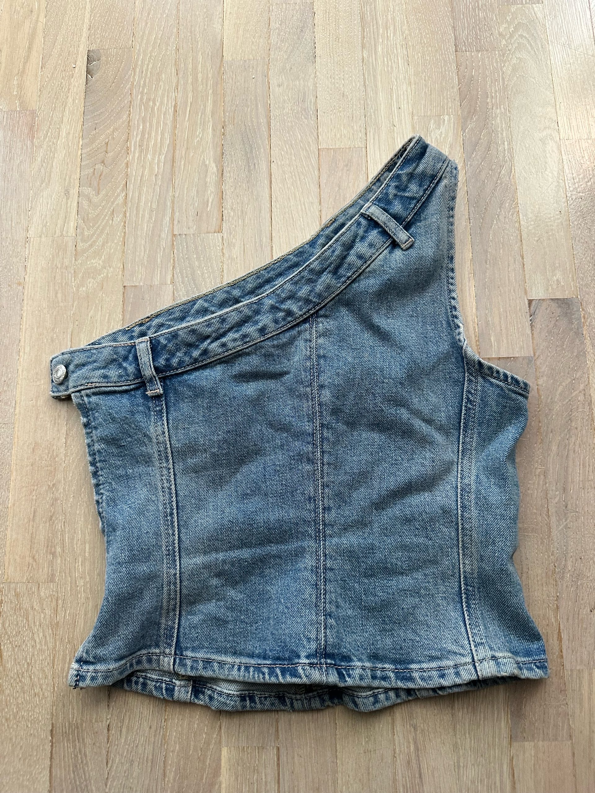 Zara denim top S 1