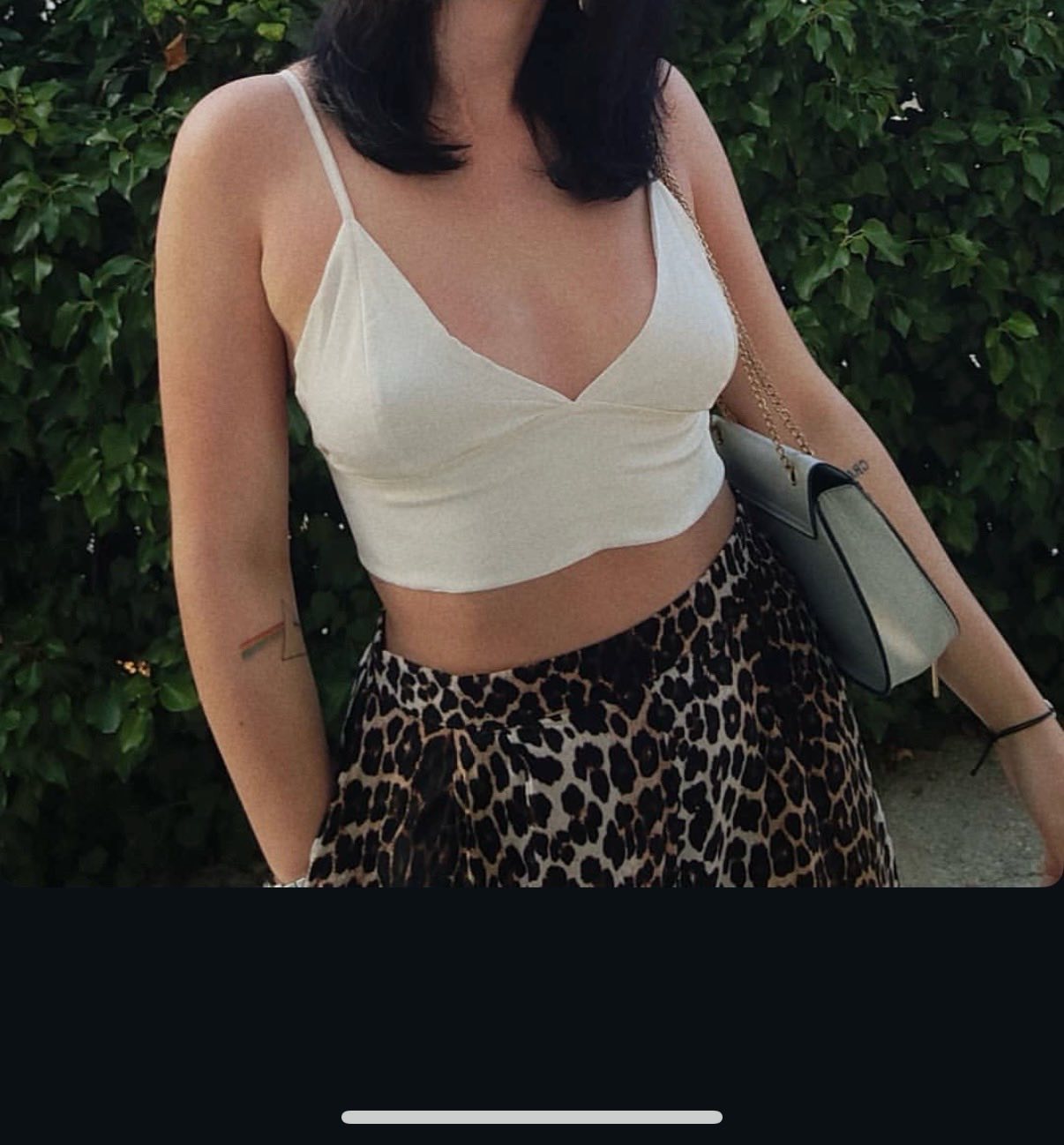 Stradivarius satenski top 2