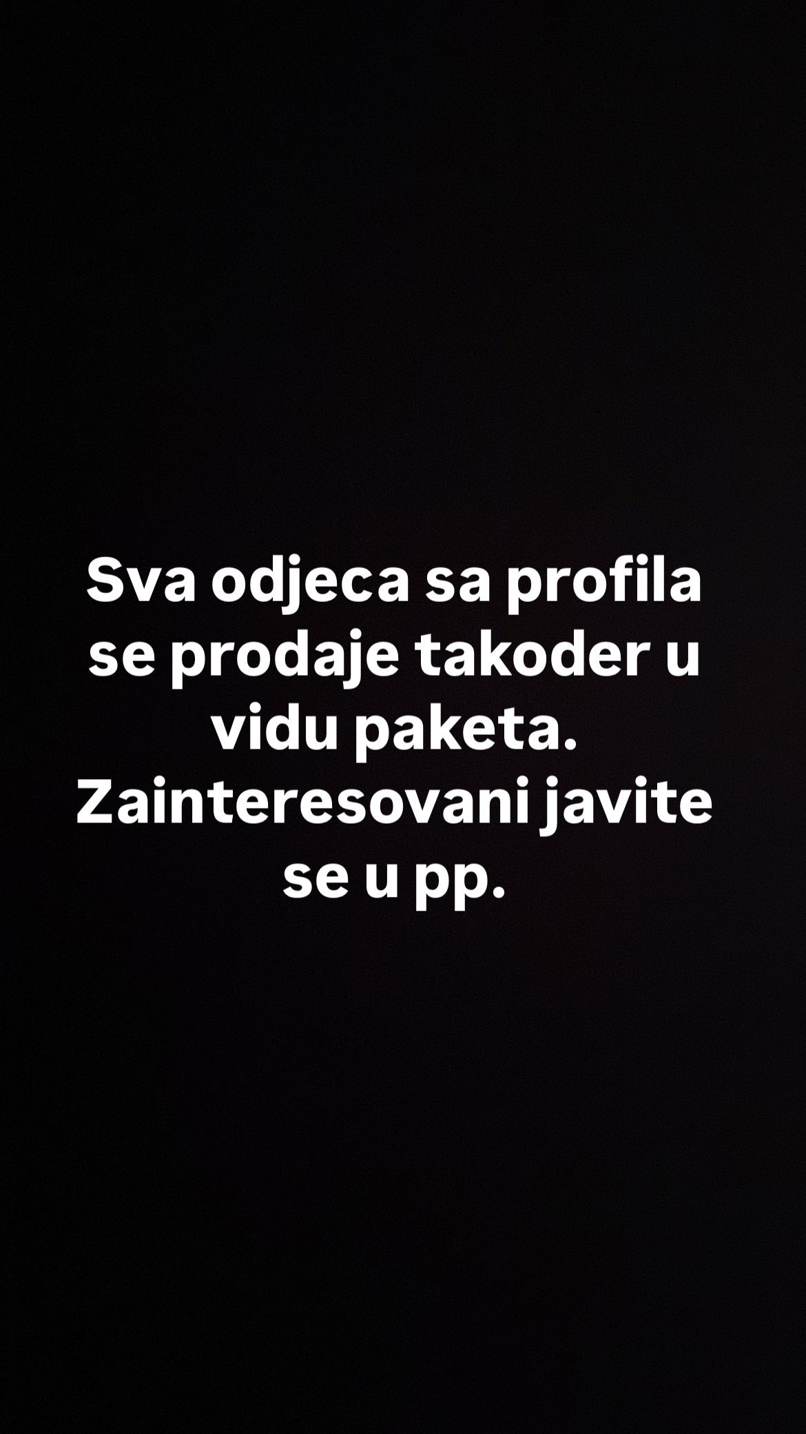 Paket odjece 0