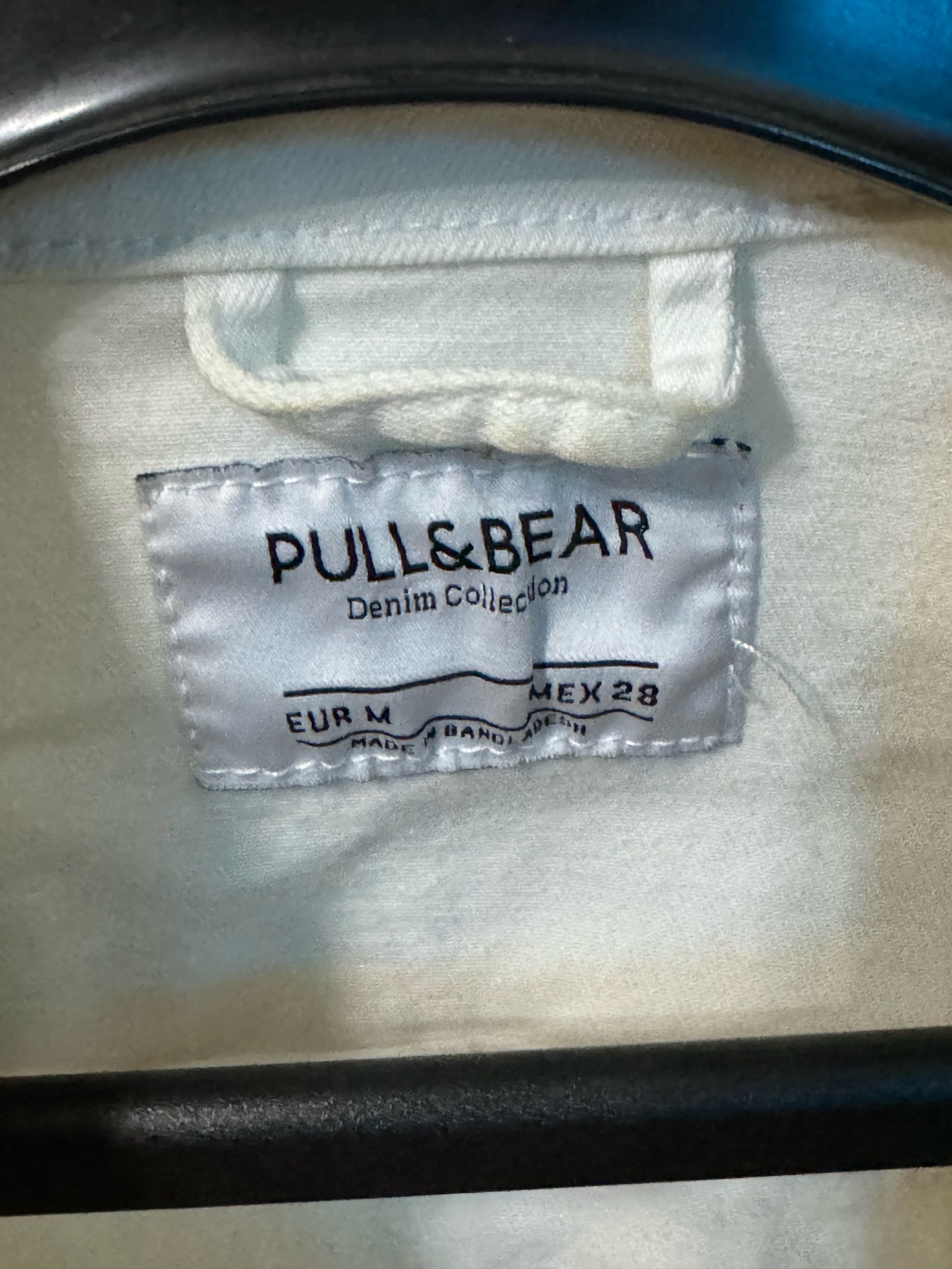 Pull&Bear teksas bijela jakna vel M 2