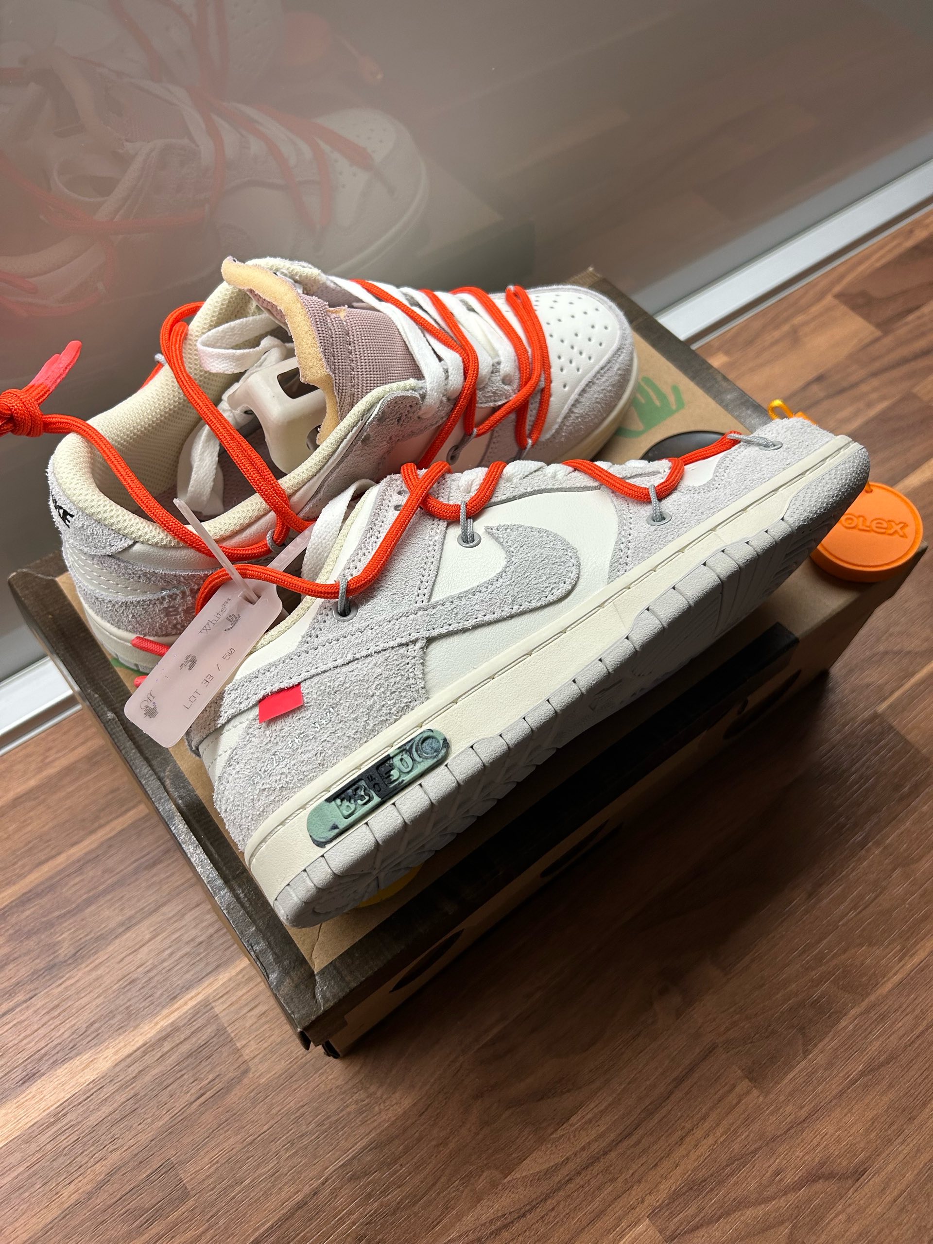 Nike Off White Dunk 45 Tene Patike 4