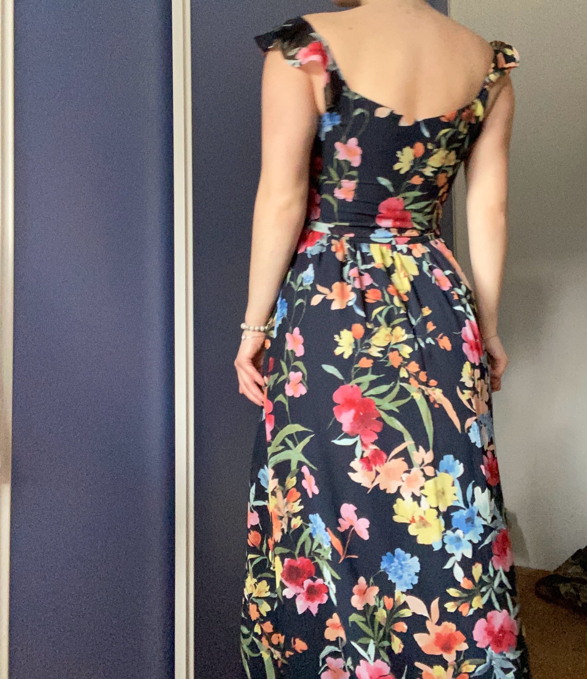 Esprit flower haljina 1