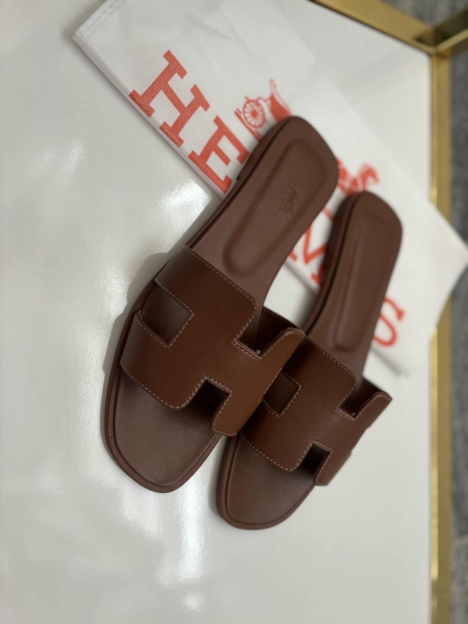 Hermes papuce 0