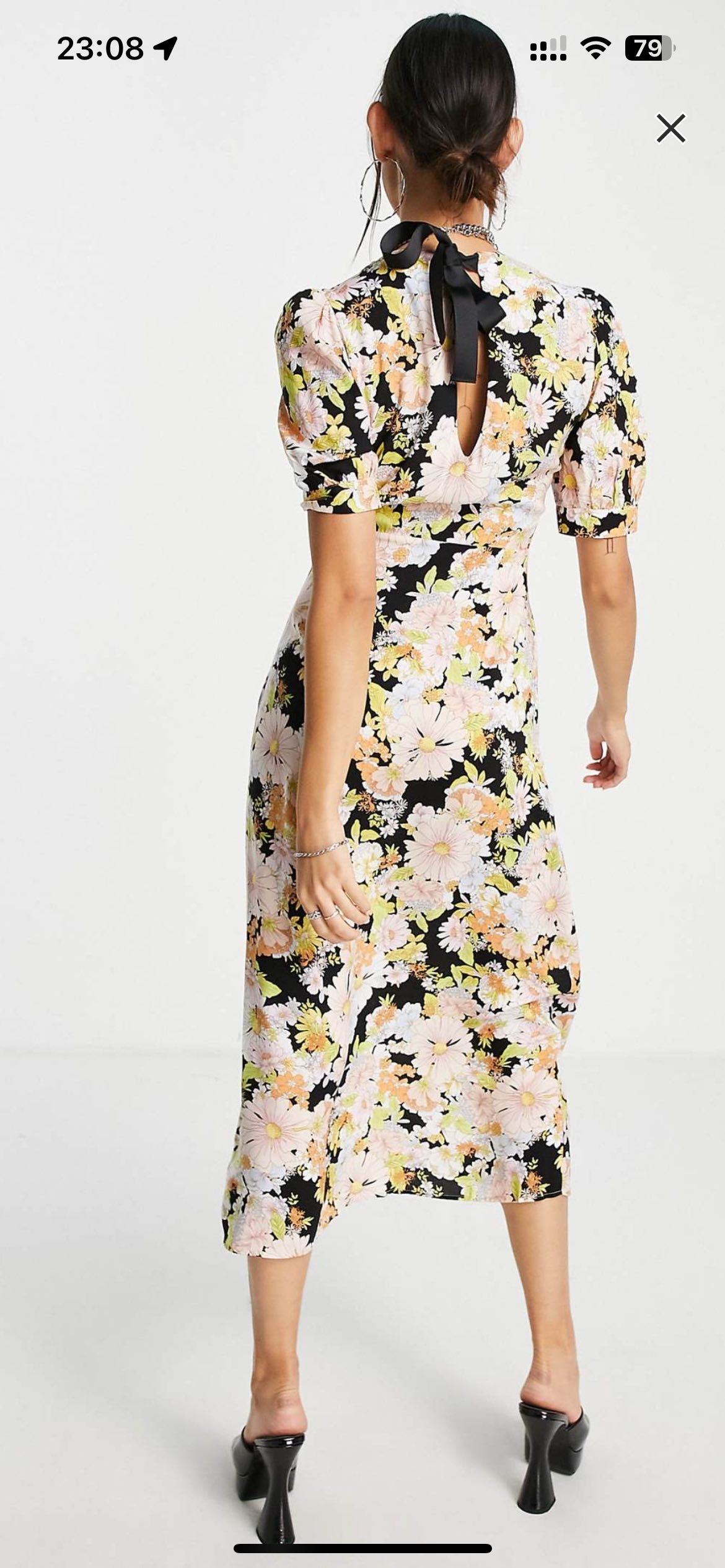 Topshop cvijetna haljina 0