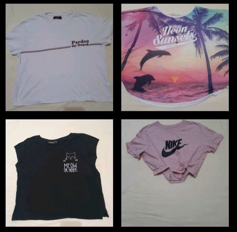 Paket crop top majica 0
